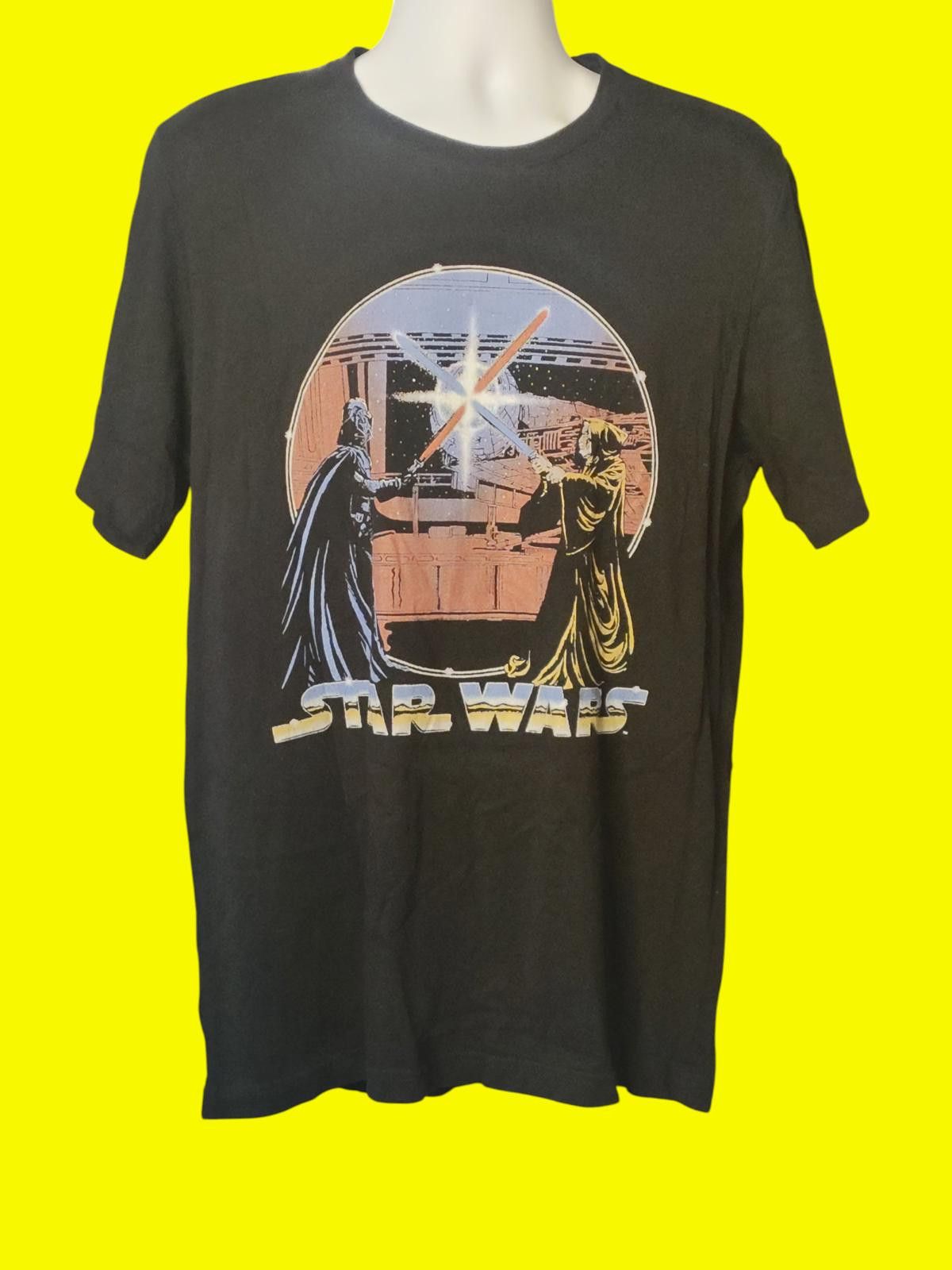 Star Wars Star Wars Graphic Print Black T-Shirt Size US XL / EU 56 / 4 - 3 Thumbnail