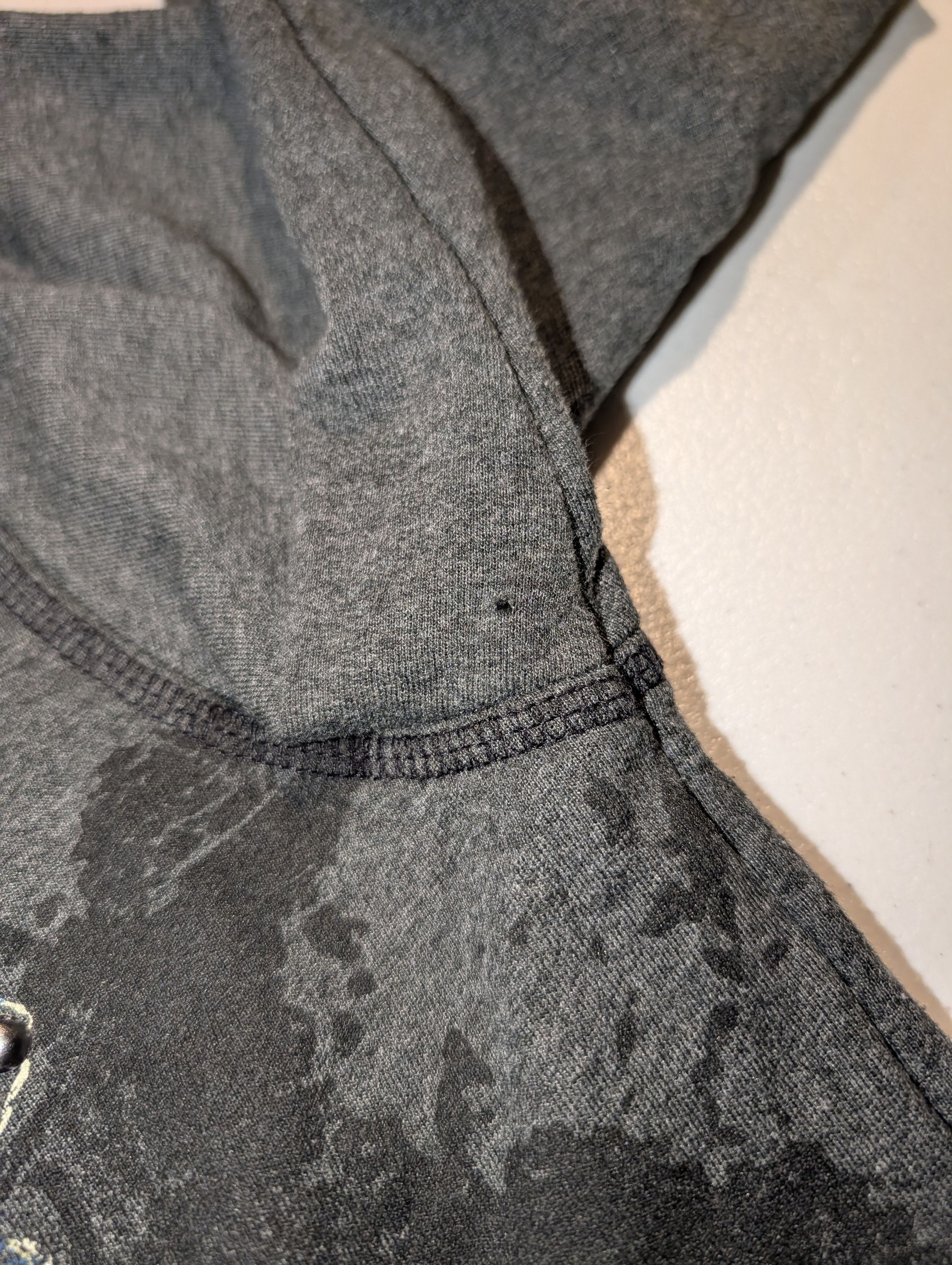 DKNY Y2K DKNY Jeans Cyber Grunge Graphic Zip Up Hoodie Distressed Size L / US 10 / IT 46 - 5 Thumbnail