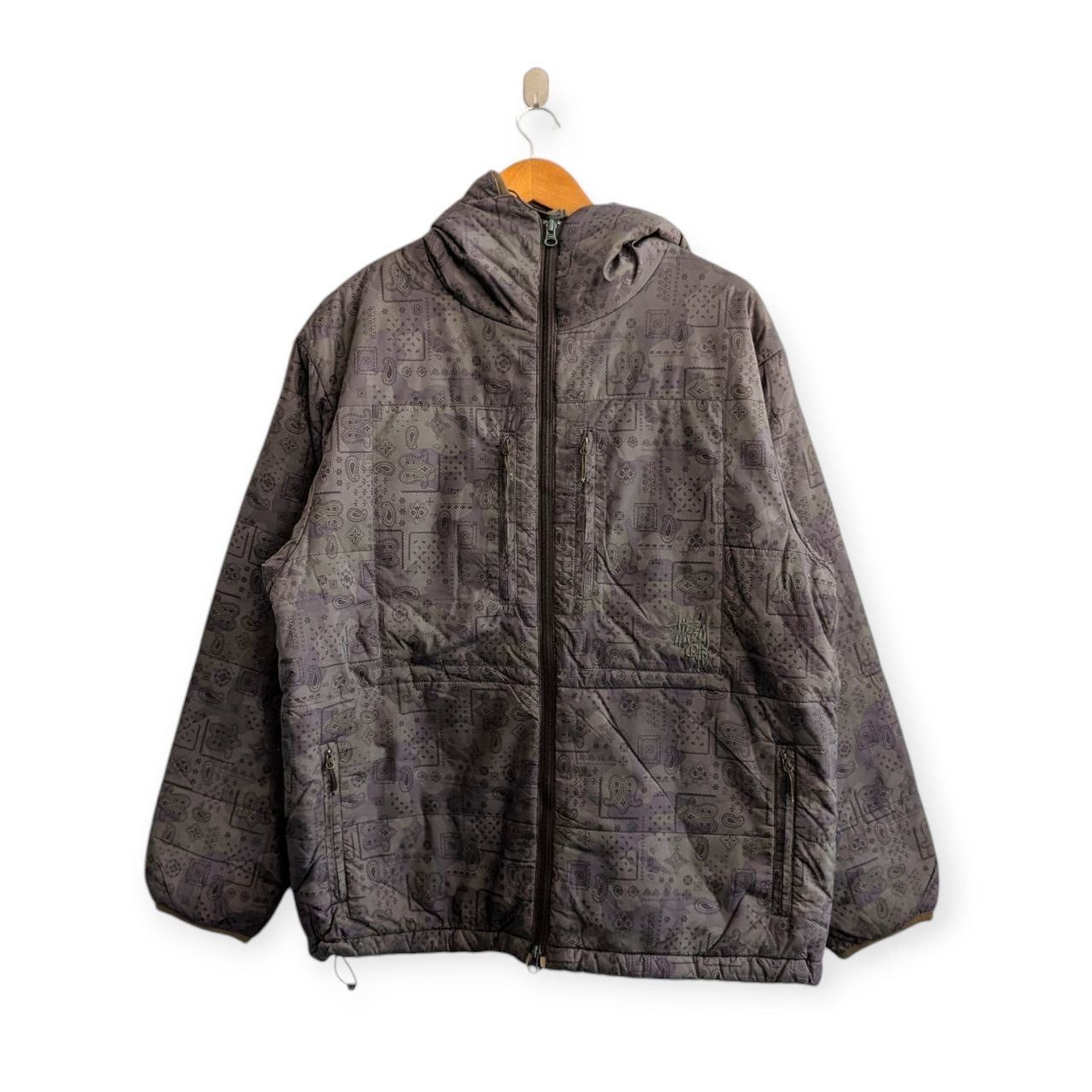 Stussy STUSSY raincoat sweater hoodie paisley style jacket Size US M / EU 48-50 / 2 - 1 Thumbnail