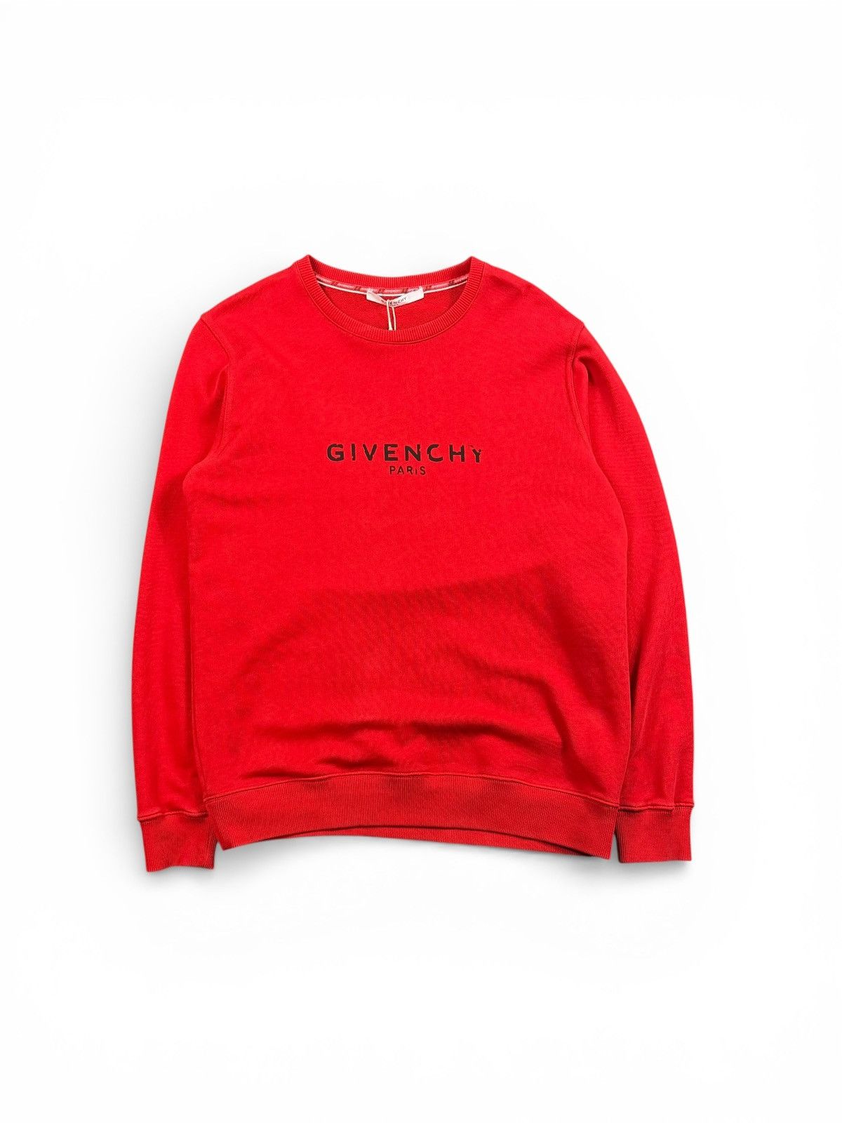 Givenchy Givenchy Red Spell out Crewneck Size US XS / EU 42 / 0 - 1 Thumbnail
