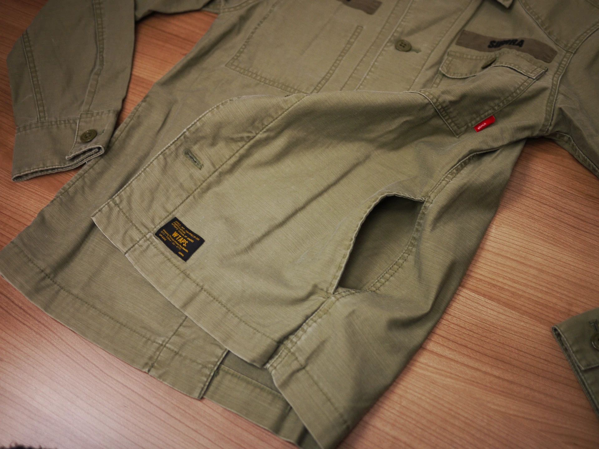 Wtaps Wtaps Juncle Shirt Olive S used no tags no pockets Size US S / EU 44-46 / 1 - 6 Thumbnail