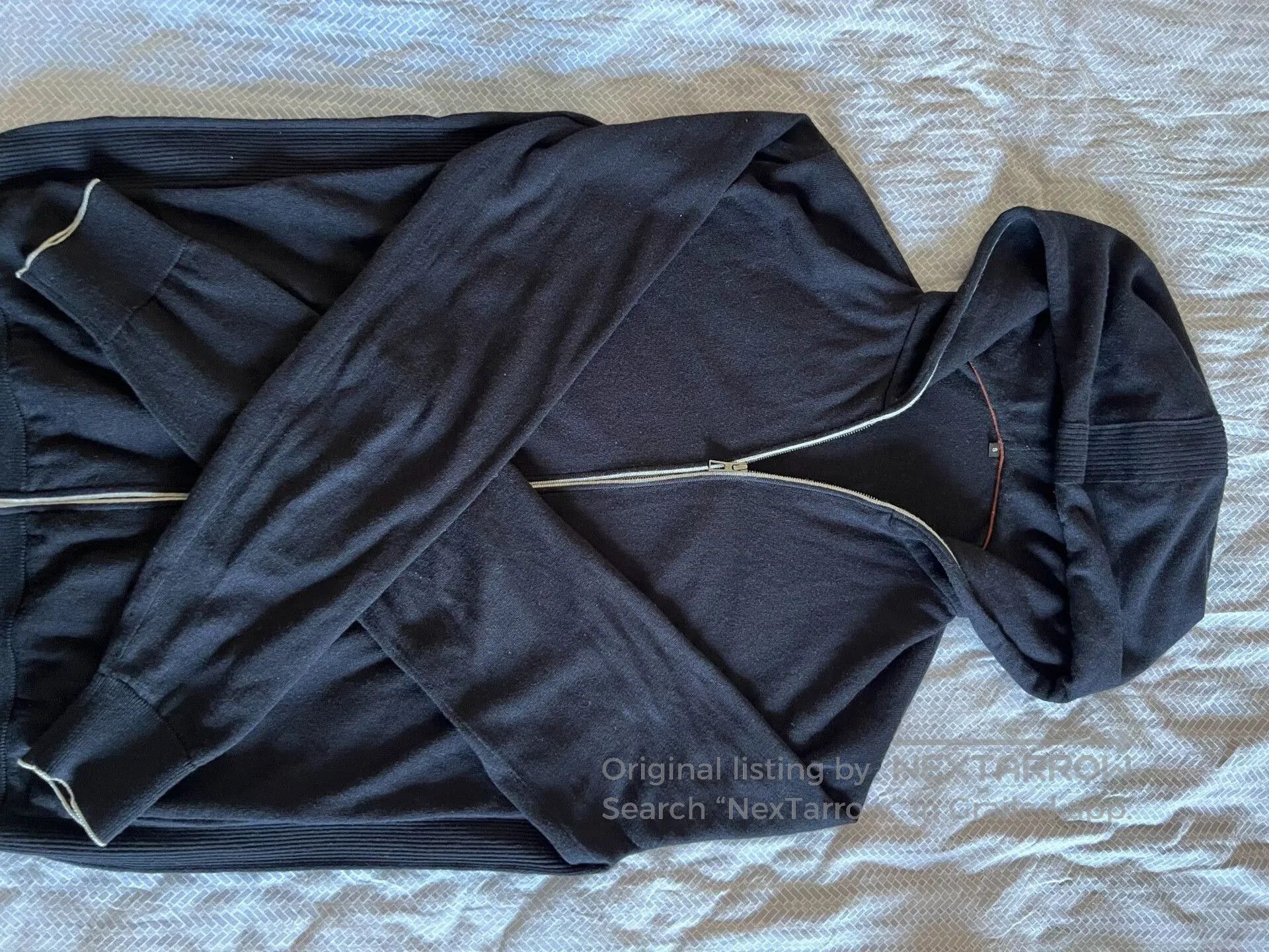 Loro Piana LORO PIANA Solid Hooded Zip Jacket. Size US S / EU 44-46 / 1 - 6 Thumbnail