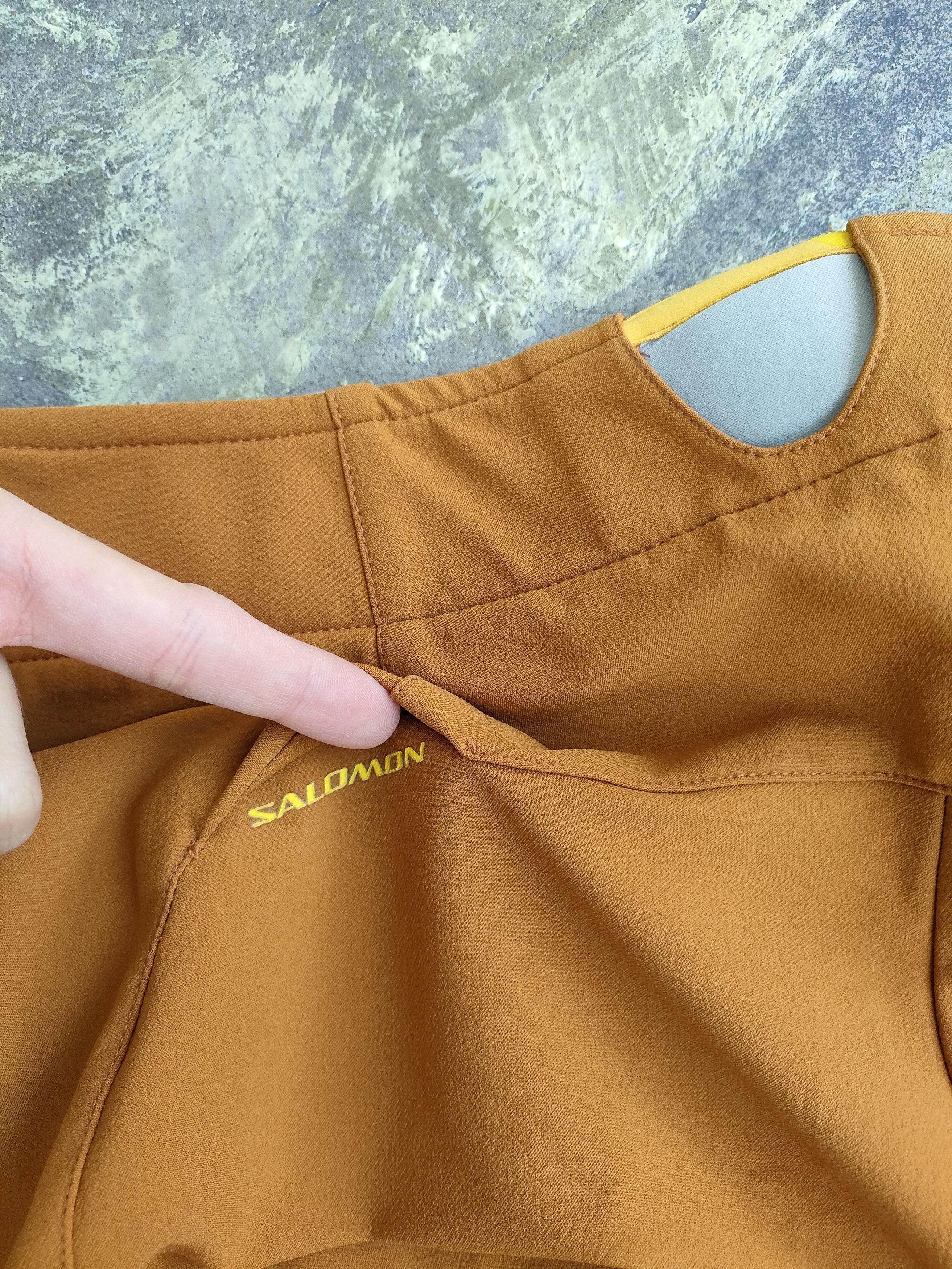 Salomon 2000s Salomon Advanced Skin Rust Pants Size US 32 / EU 48 - 6 Thumbnail