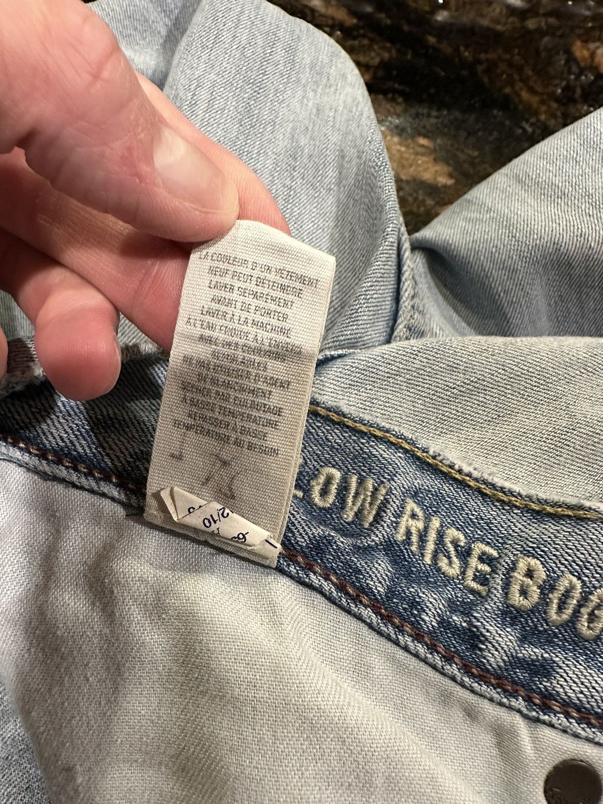 American Eagle Outfitters × Vintage Vintage American Eagle Outfitters Distressed Boot Blue Denim Size US 32 / EU 48 - 16 Thumbnail