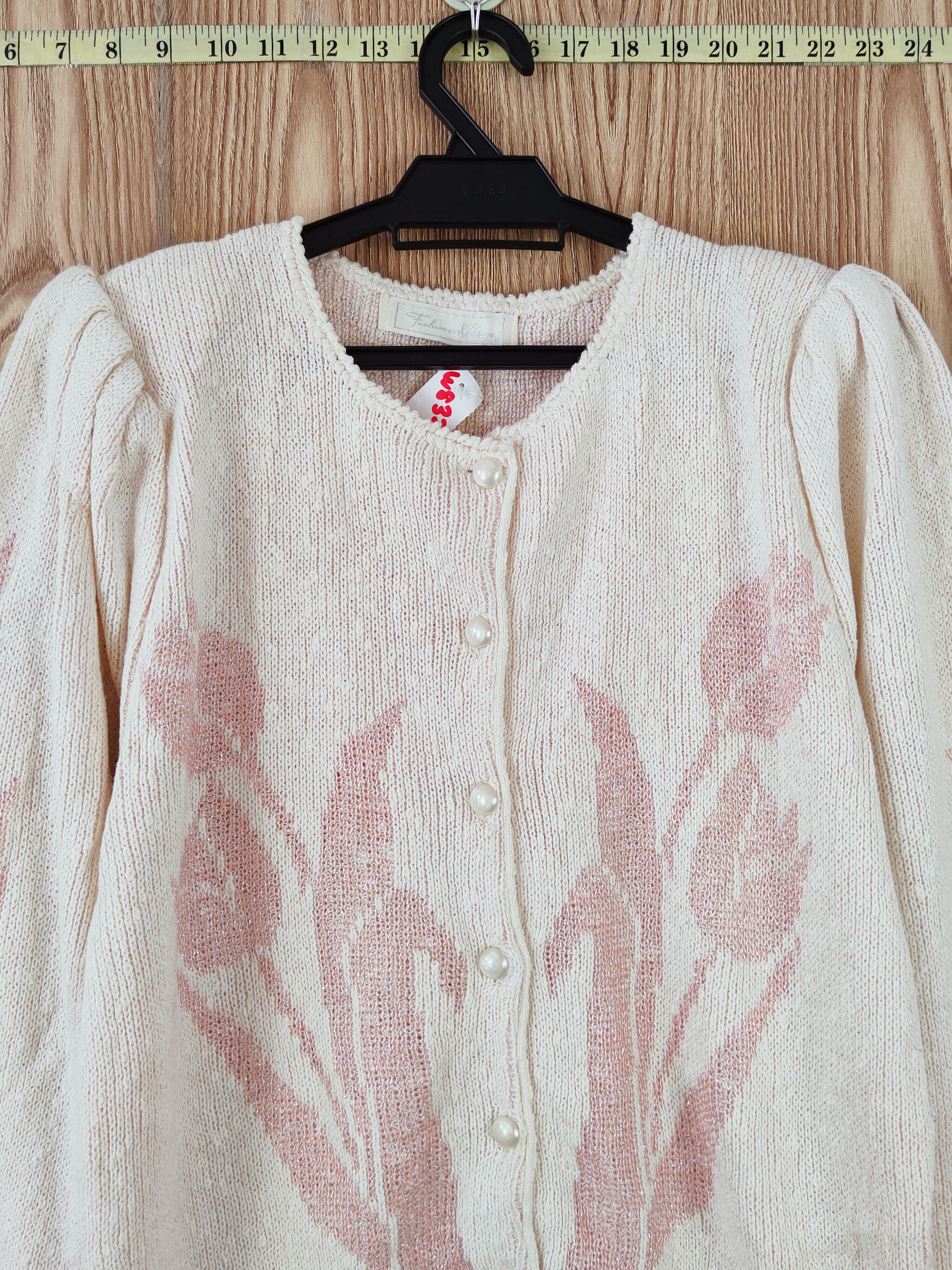 Homespun Knitwear × Japanese Brand Fashion and Village Cream Knitwear Cardigan #W832 Size M / US 6-8 / IT 42-44 - 2 Thumbnail