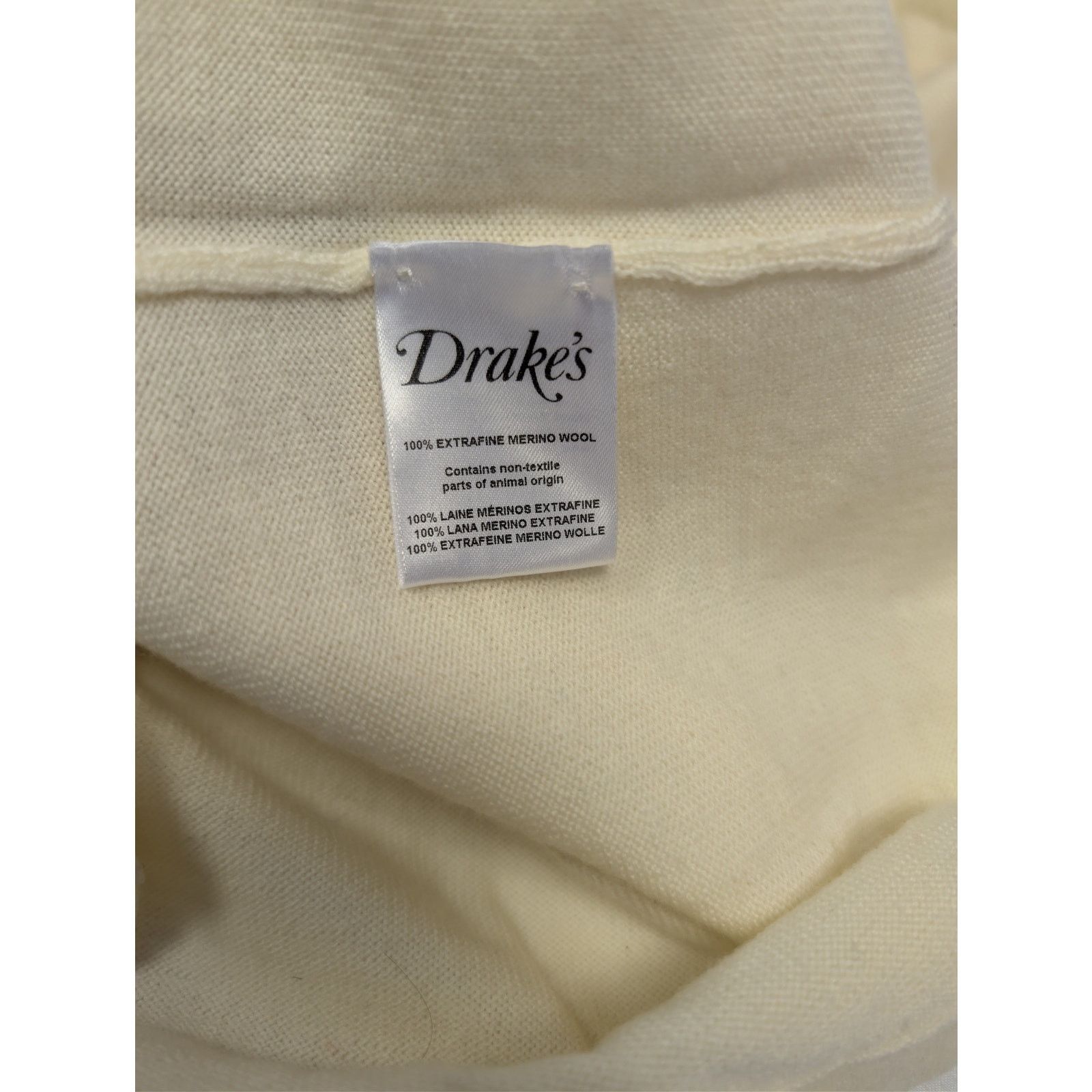 Drake's o1rshd1 CC20 stripe extrafine merino wool rugby polo sweater Size US S / EU 44-46 / 1 - 16 Thumbnail
