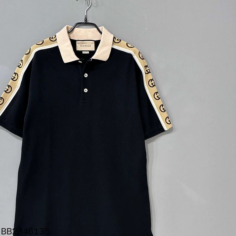 Gucci Gucci String label 3m reflective polo short sleeves 2503-Ne Size US M / EU 48-50 / 2 - 3 Thumbnail