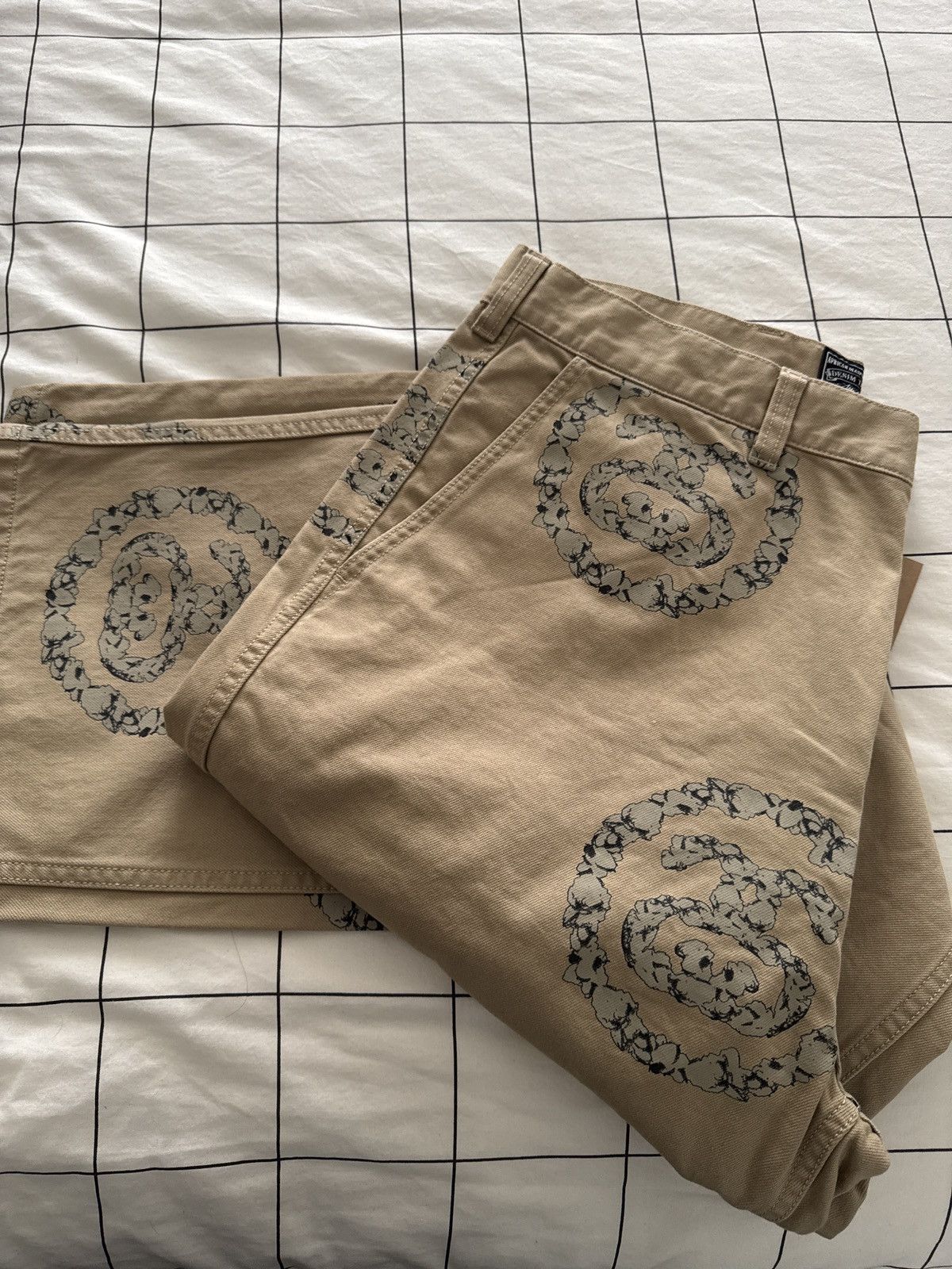 Stussy Denim Tears Ss Wreath Chino Khaki（Dickies - Dickies 