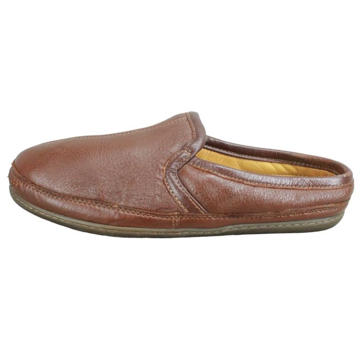 Ll bean elkhide online slipper scuff