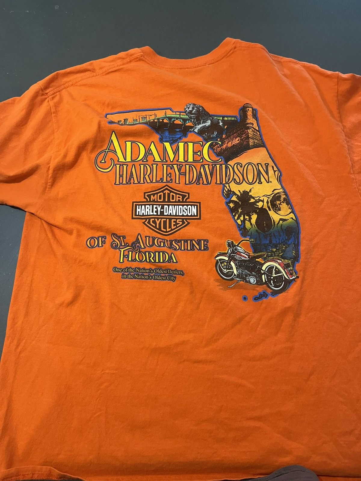Harley Davidson Harley Davidson Florida shirt Size US XL / EU 56 / 4 - 2 Thumbnail