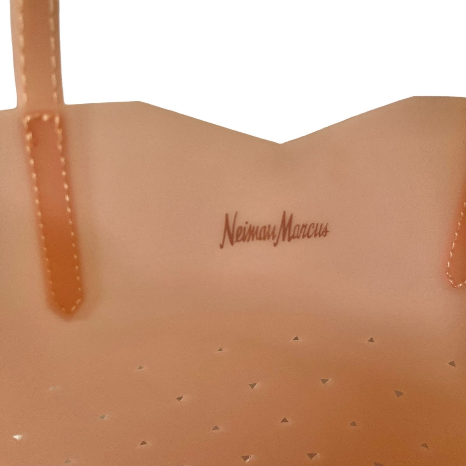 Eddie Borgo Eddie Borgo x Neiman Marcus Pink Jelly Tote Bag Rubber Purse Size ONE SIZE - 6 Thumbnail