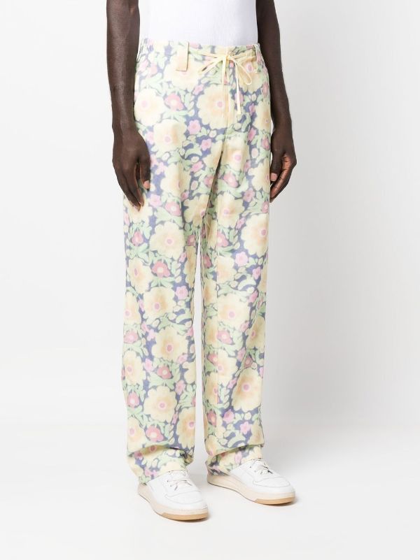 Jacquemus Le Papier 'Le Pantalon Taiolo' Floral Pants Size US 34 / EU 50 - 12 Thumbnail