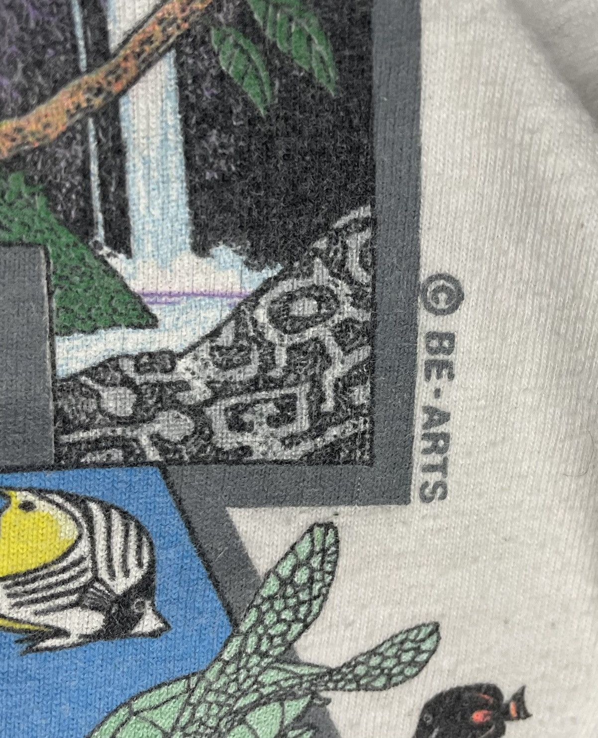 Vintage VTG 90s ALOHA HAWAII T-SHIRT Size US M / EU 48-50 / 2 - 2 Thumbnail