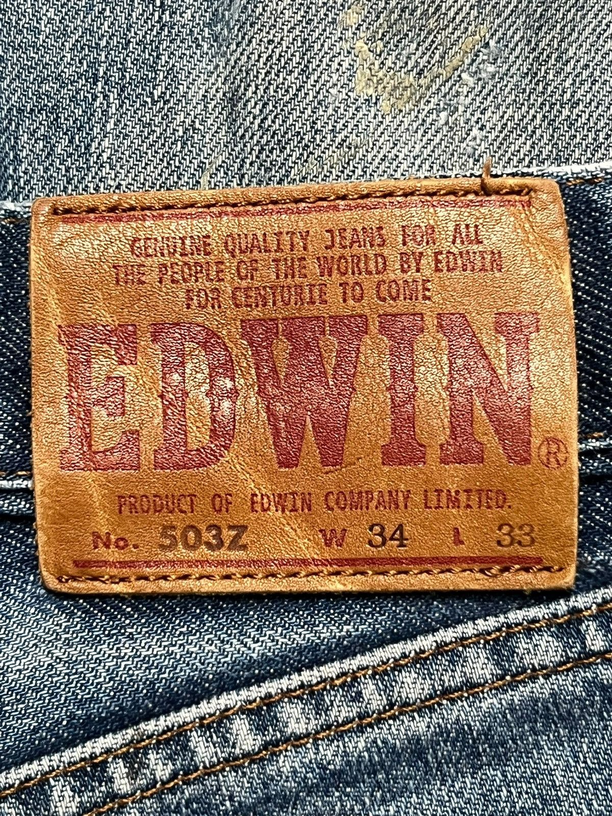 Edwin Loose Edwin 503z Japan - Faded Rusty Wash Jeans Size US 33 - 12 Thumbnail
