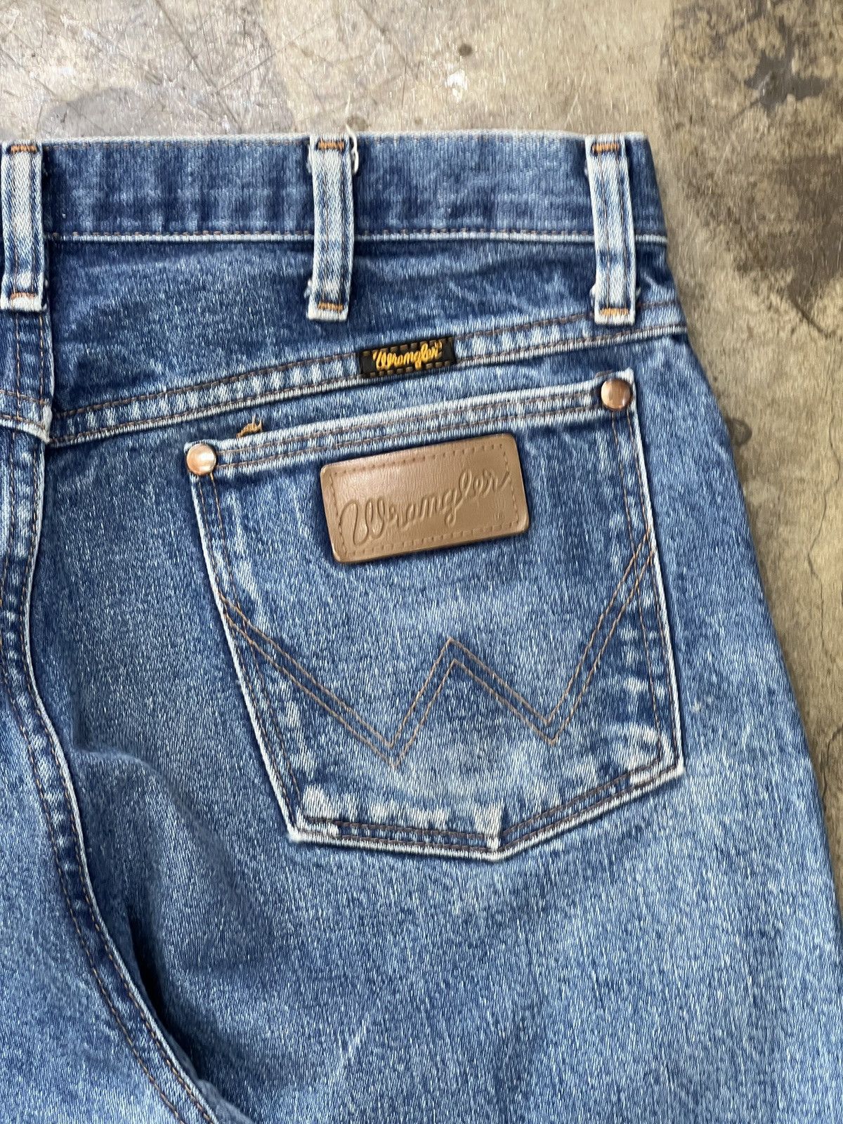 Wrangler Wrangler Denim Straight Leg Pant 33x32 Size US 33 - 6 Thumbnail