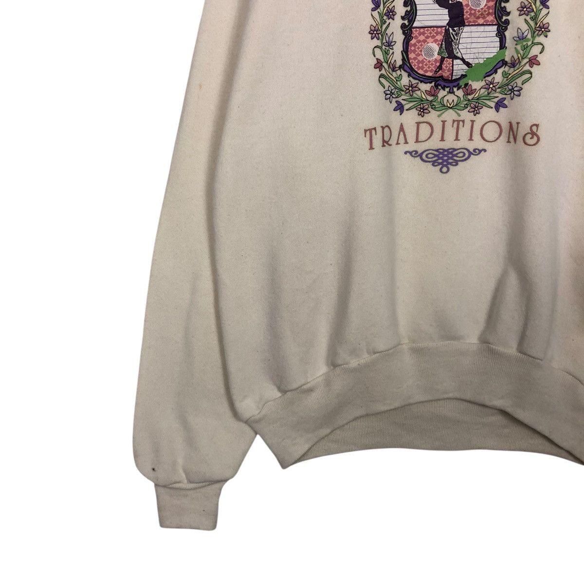 Vintage 🔥VINTAGE COLLEGE SWEATSHIRT COLLAR MORNING SUN USA GOLF Size US M / EU 48-50 / 2 - 6 Thumbnail