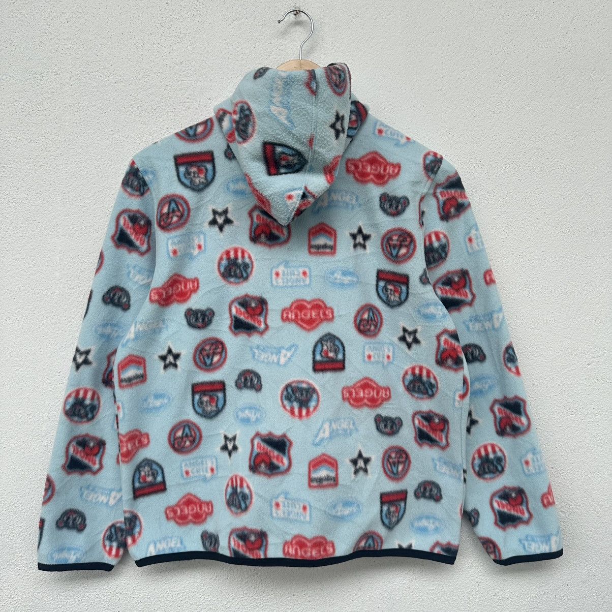 Angle Blue Japan Tripping Print Zipper Hoodie