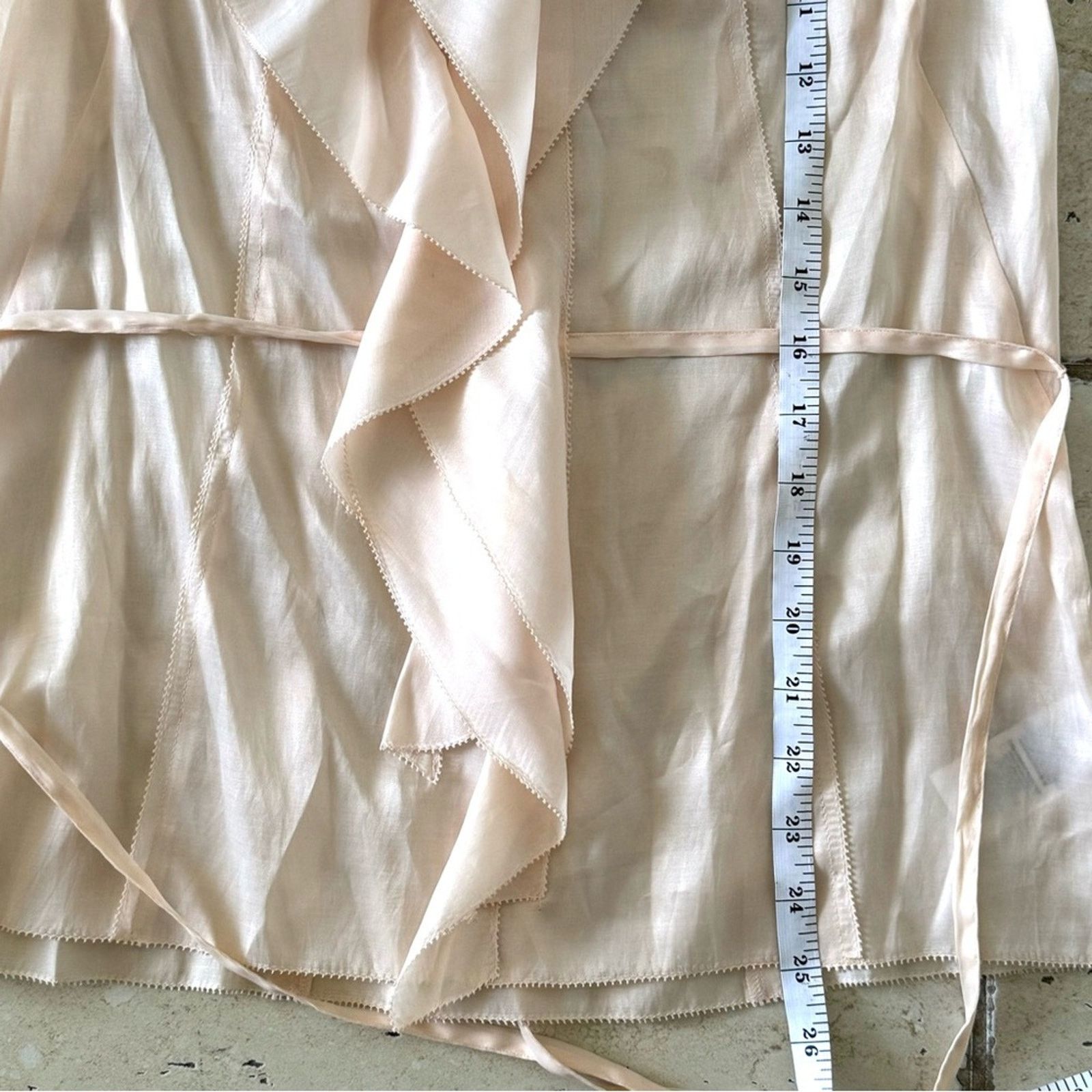 Armani Exchange ARMANI EXCHANGE Light Pink Blouse, Size S Size S / US 4 / IT 40 - 10 Thumbnail