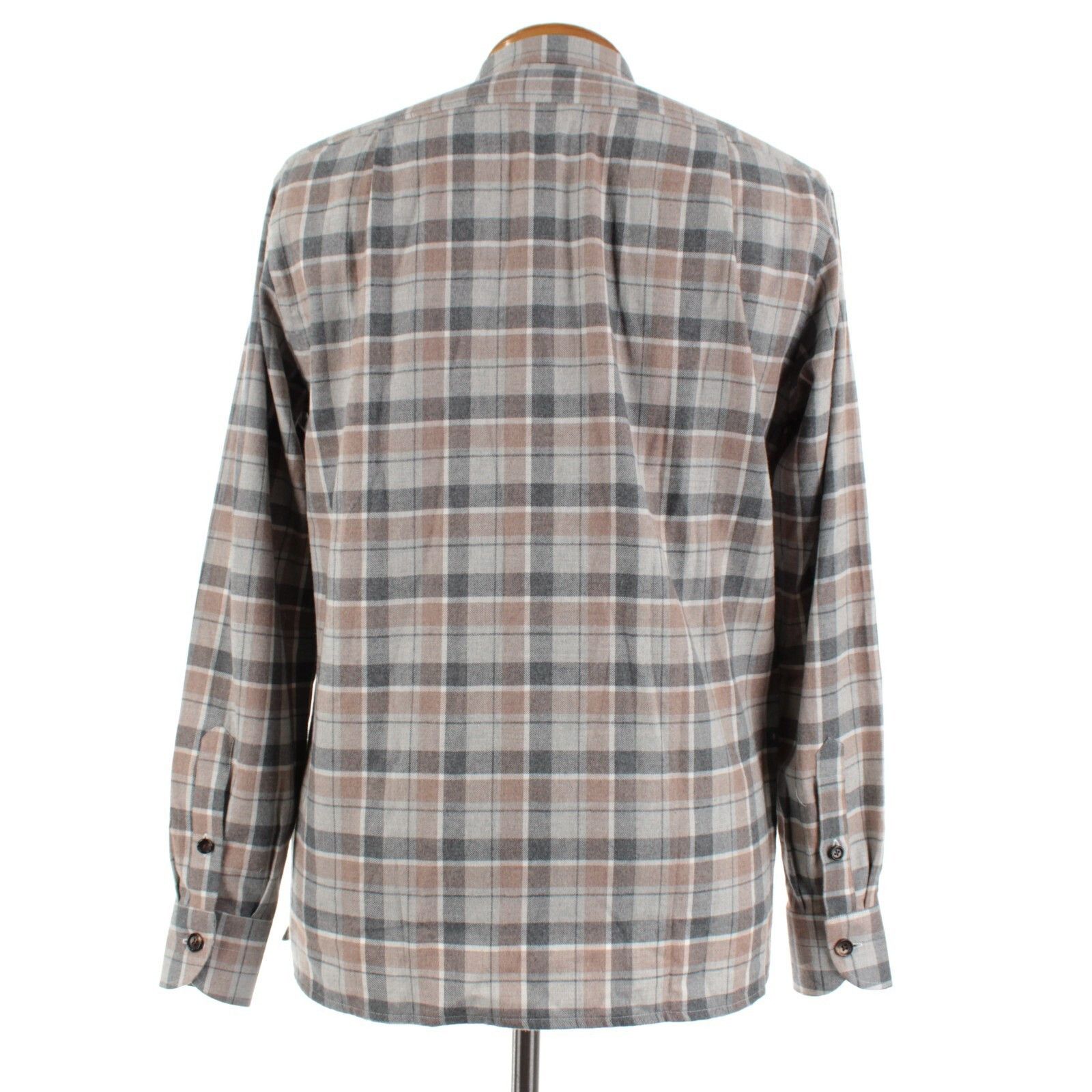 Luciano Barbera Luciano Barbera Overshirt Size M US In Gray Cotton Size US M / EU 48-50 / 2 - 5 Thumbnail