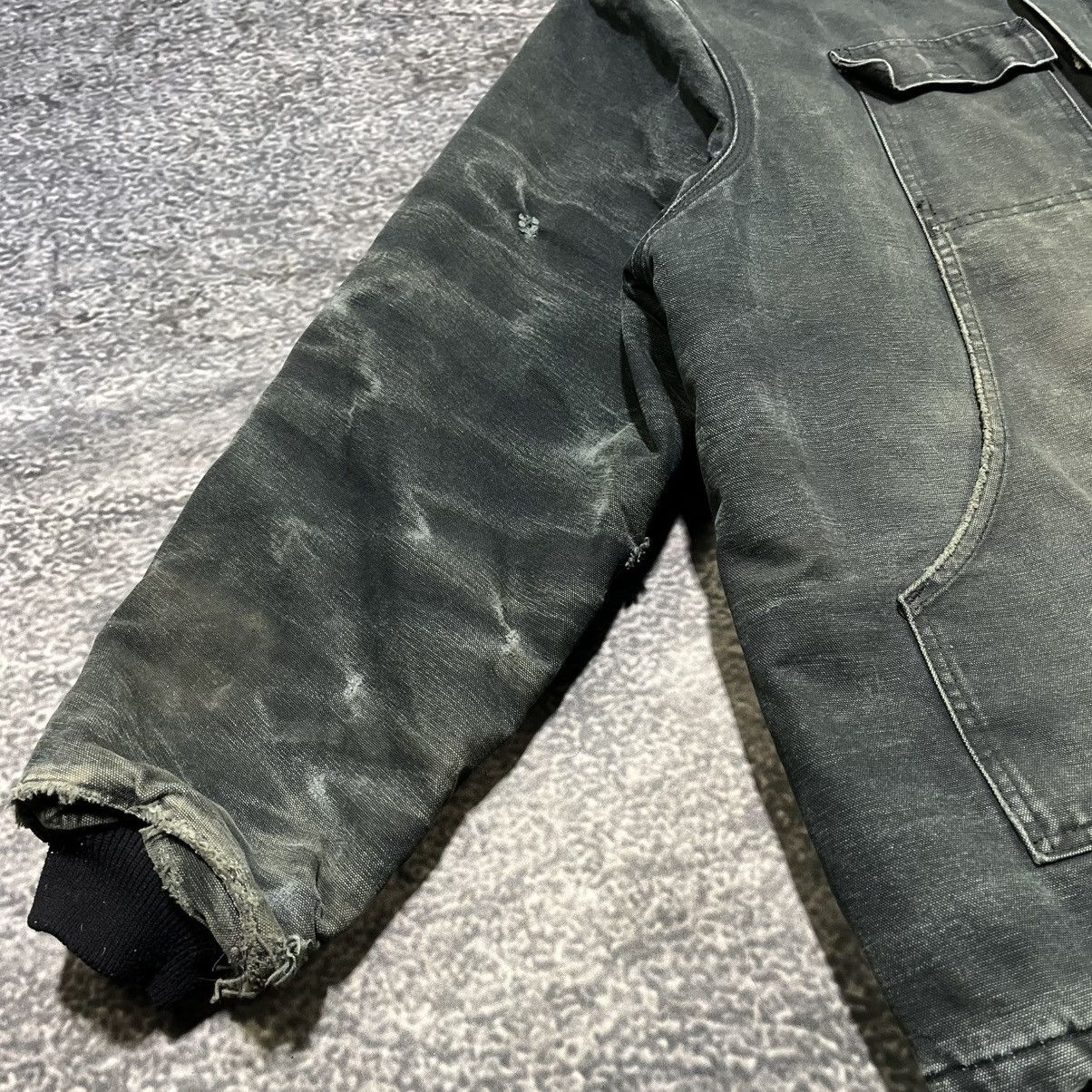 Carhartt VINTAGE CARHARTT ARCTIC CHORE COAT DISTRESSED FADE GREEN XXL Size US XXL / EU 58 / 5 - 9 Thumbnail