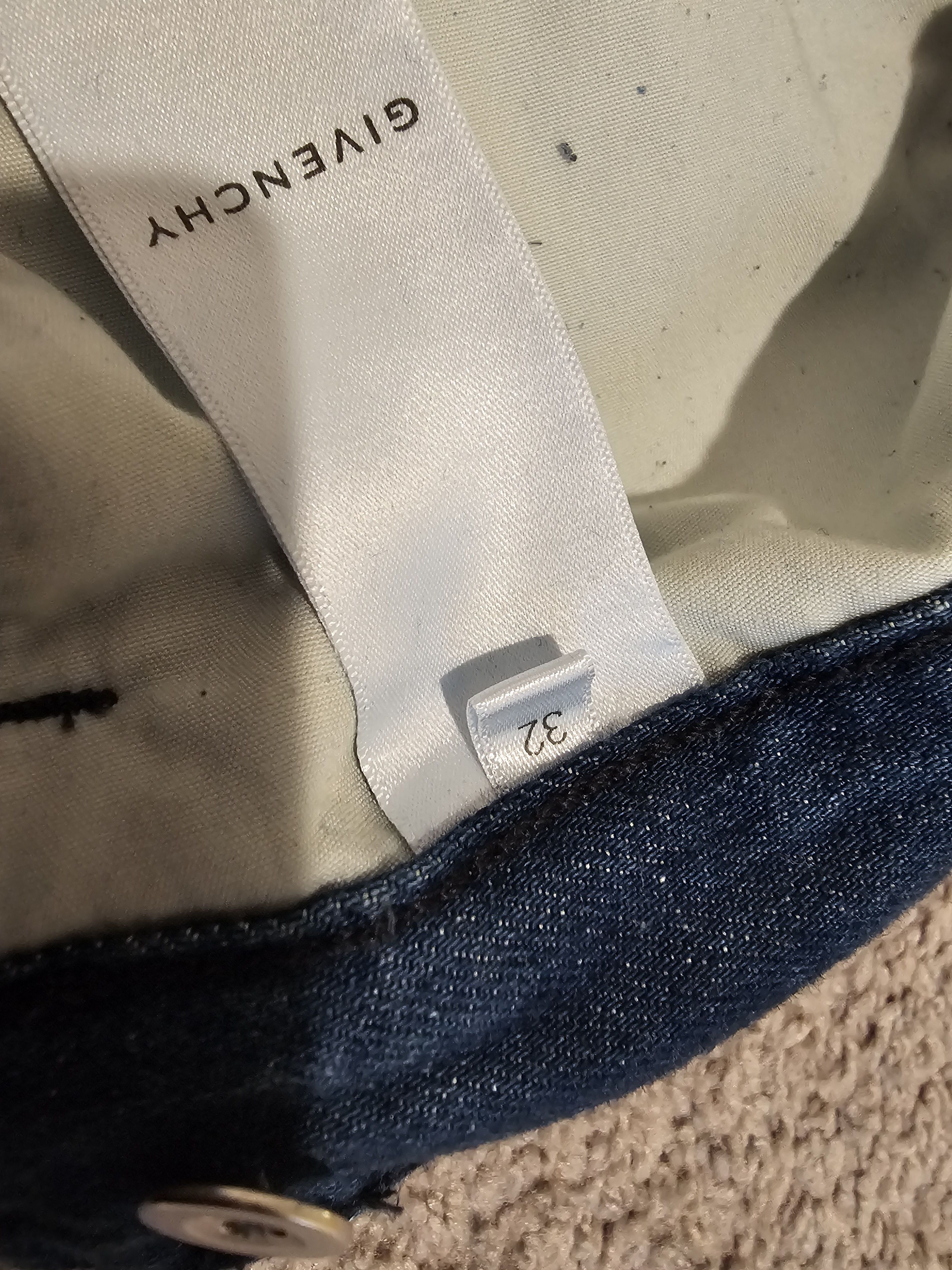 1017 ALYX 9SM × Ends Repair × Givenchy Givenchy Matthew Williams Distressed Boro Jeans AW22 ALYX Size US 32 / EU 48 - 17 Thumbnail