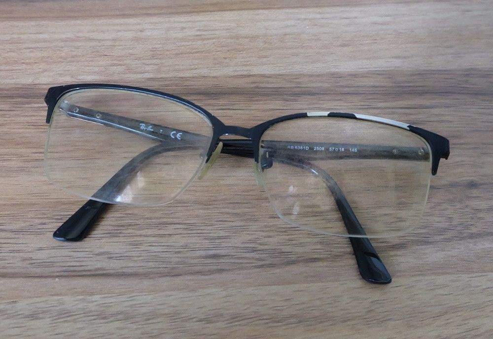 RayBan Ray-Ban RB6381D Half Rim Glasses Size ONE SIZE - 1 Thumbnail