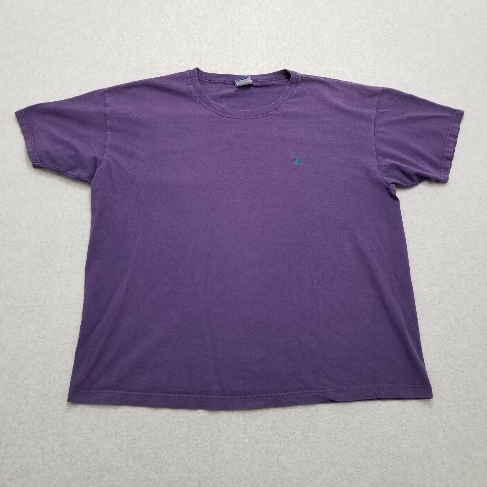 Champion Vintage Champion Shirt Mens XL Short Sleeve Crew Neck Plain Size US XL / EU 56 / 4 - 1 Thumbnail