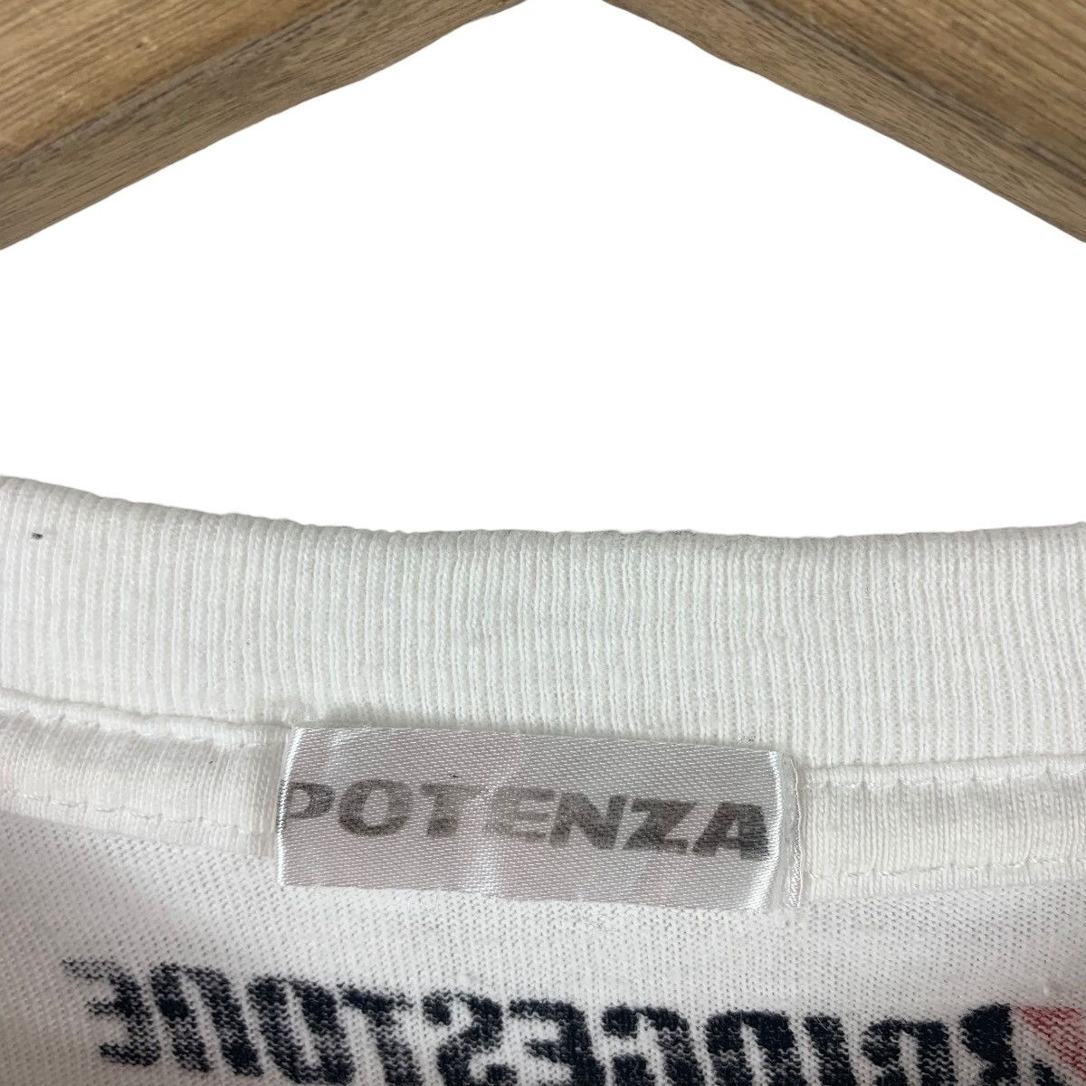 Japanese Brand Vintage BRIDGESTONE POTENZA Tyre racing tee Size US S / EU 44-46 / 1 - 3 Thumbnail
