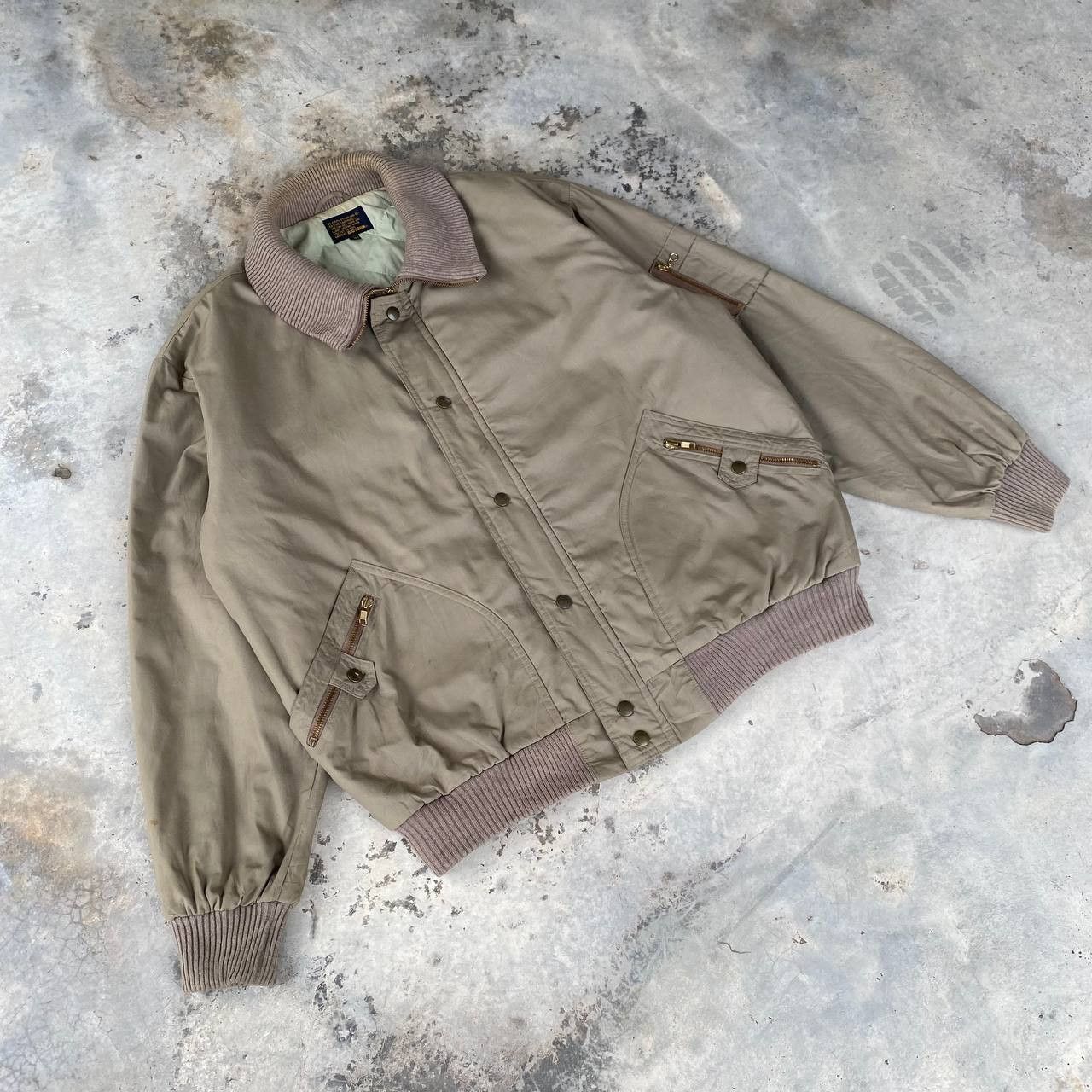 Big John VINTAGE 90S BIG JOHN BOMBER JACKET Size US XXL / EU 58 / 5 - 2 Thumbnail