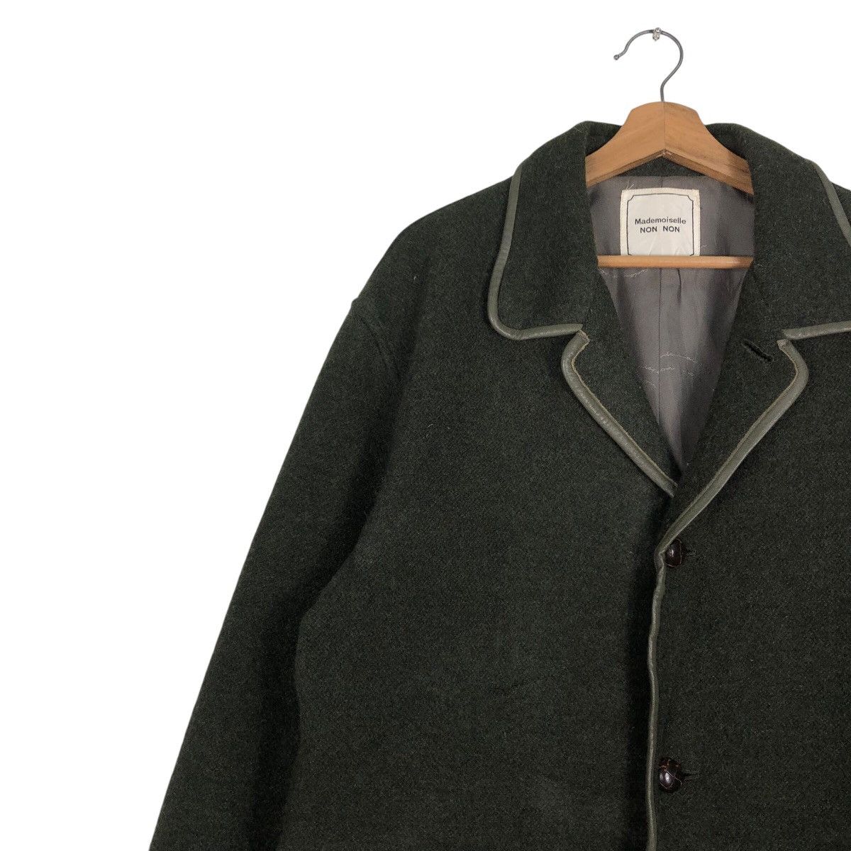 Japanese Brand 📌Vintage Wool Jacket Double Pocket Mademoiselle Non Non Size US M / EU 48-50 / 2 - 8 Thumbnail