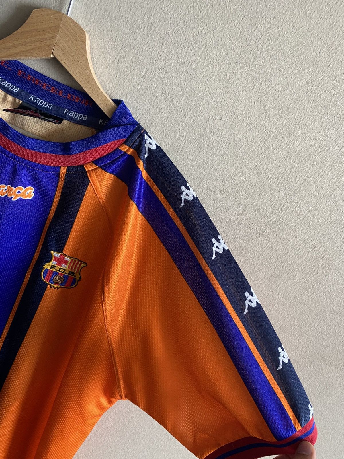 Kappa Vintage 1997/1998 Kappa F.C.Barcelona Soccer Jersey Size US L / EU 52-54 / 3 - 6 Thumbnail