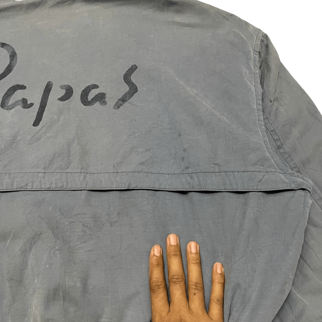 Japanese Brand Vintage Papas Golf Paris Big Logo Bomber Jacket Size US L / EU 52-54 / 3 - 3 Thumbnail