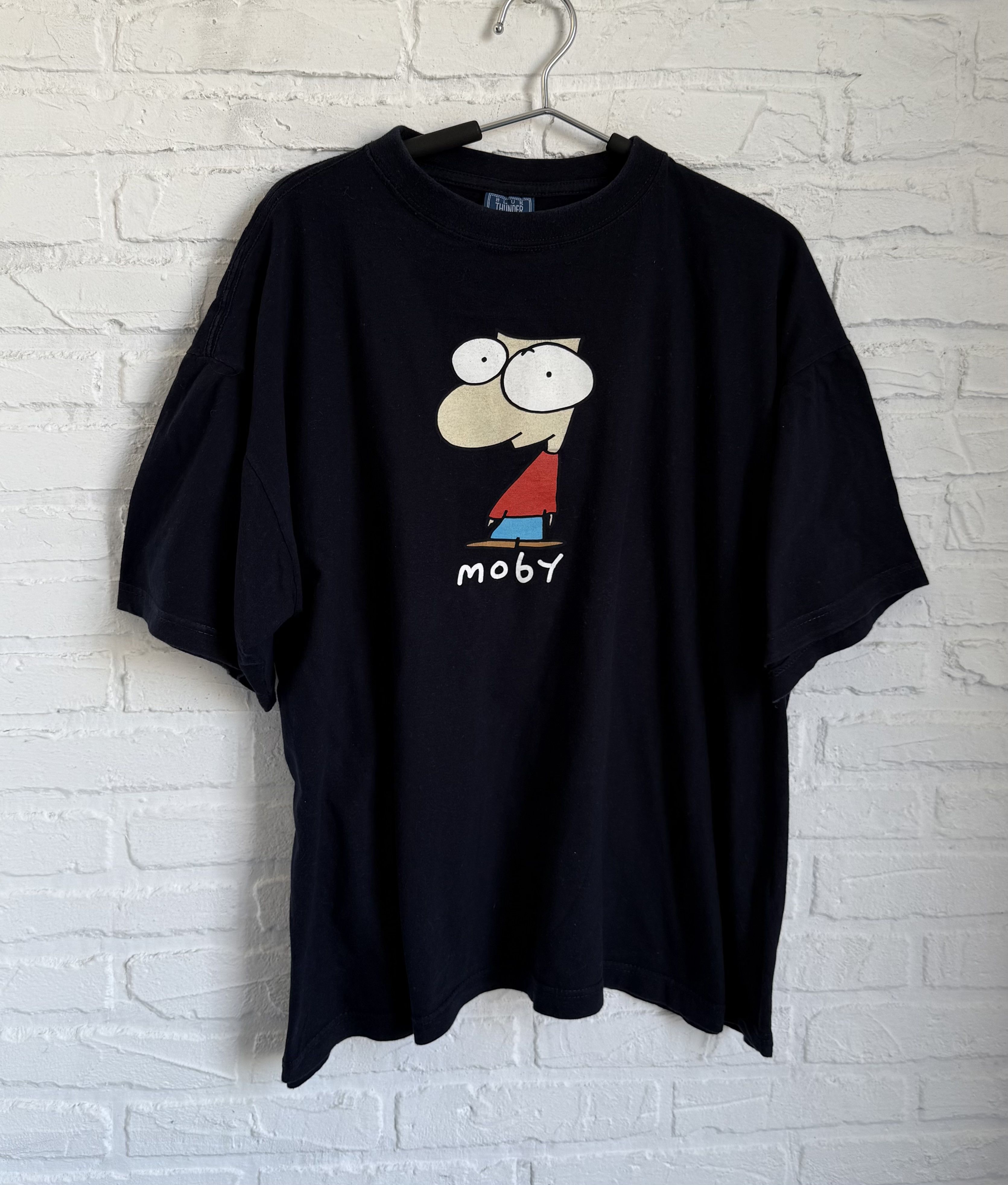 Vintage 1996 90s Moby little idiot vintage t-shirt