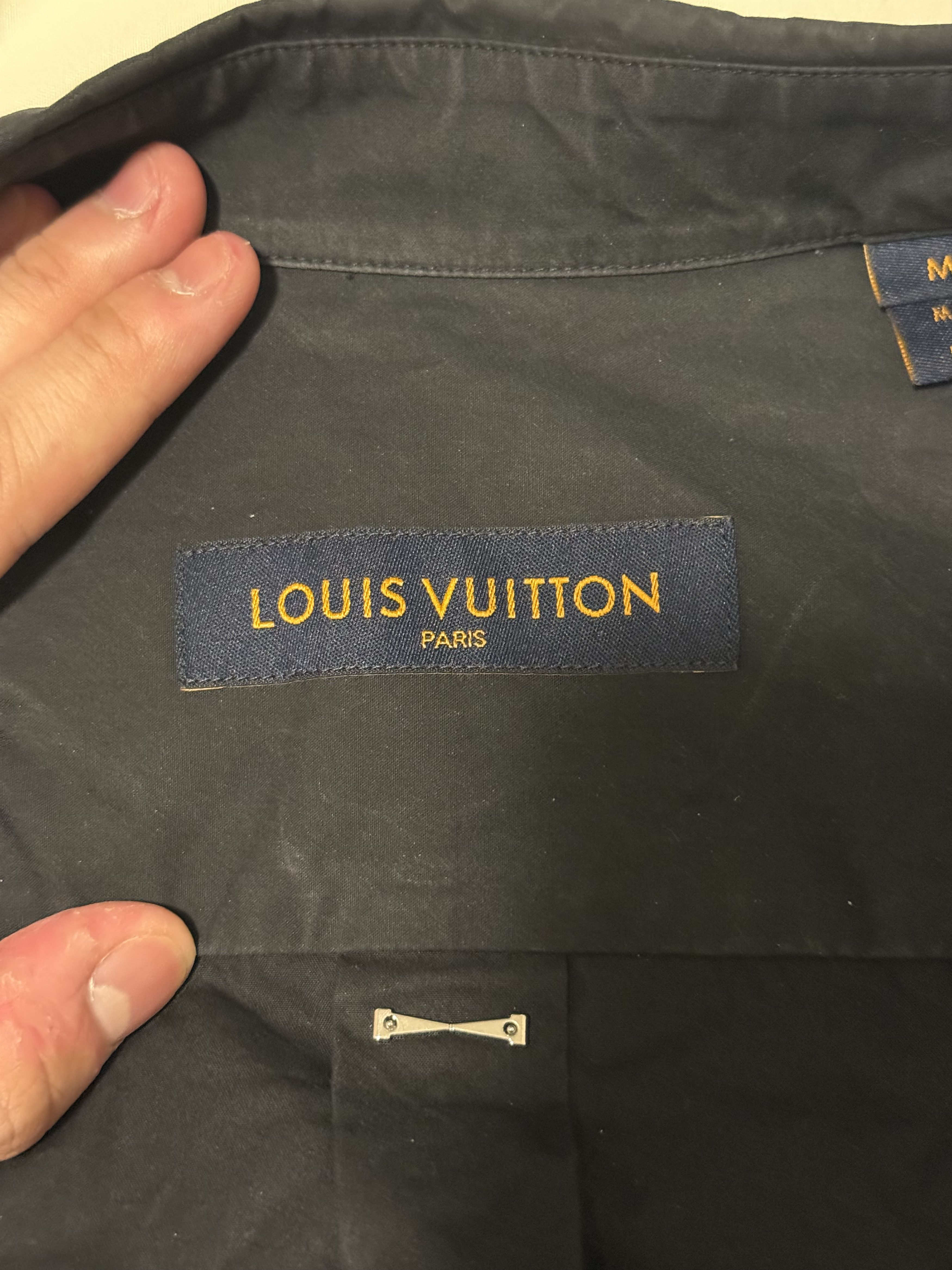 Louis Vuitton LV Multi Pocket Utility Shirt Black M Authentic Size US M / EU 48-50 / 2 - 8 Thumbnail
