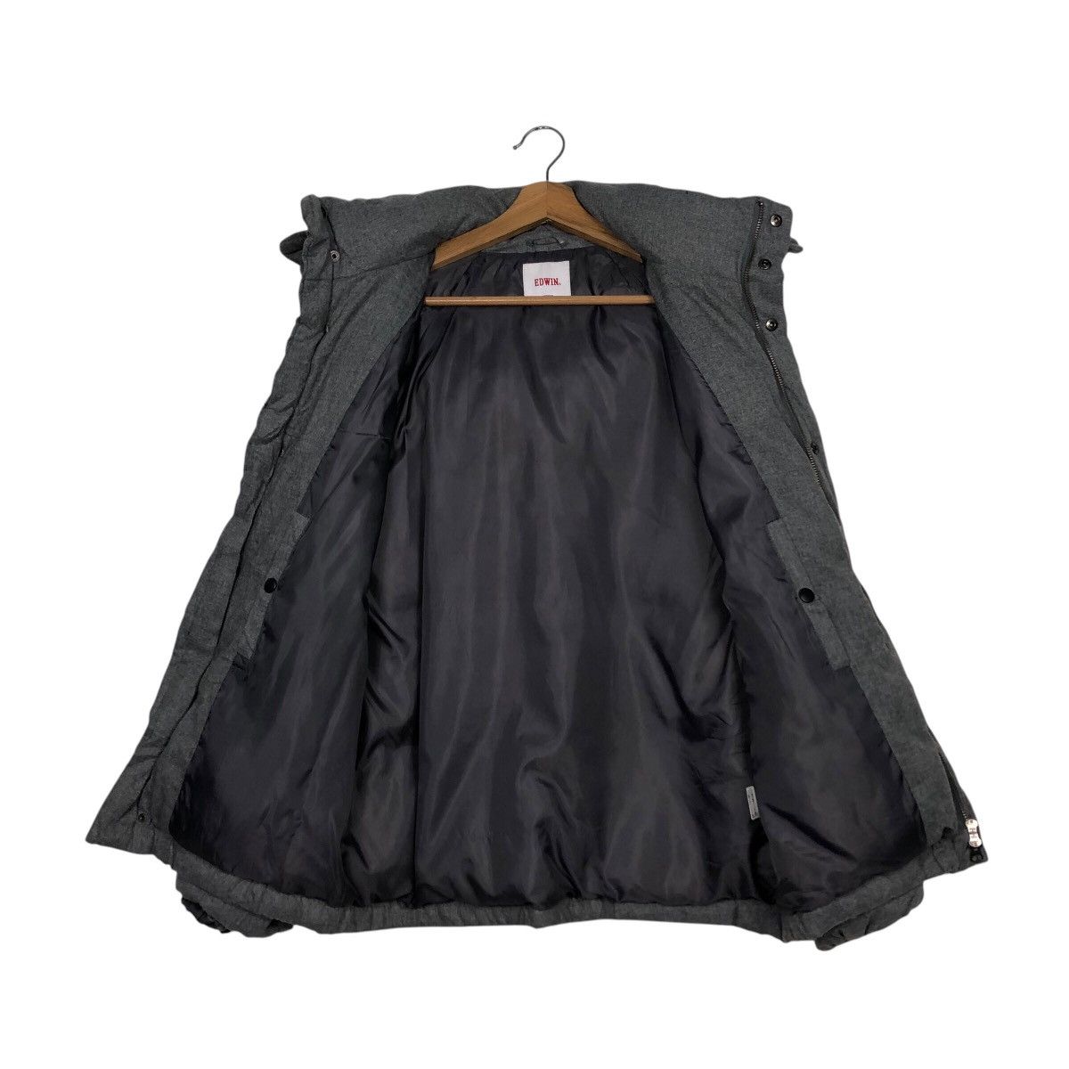 Edwin 📌Vintage Biker Light Puffer Jacket Hoodie Edwin Size US M / EU 48-50 / 2 - 15 Thumbnail