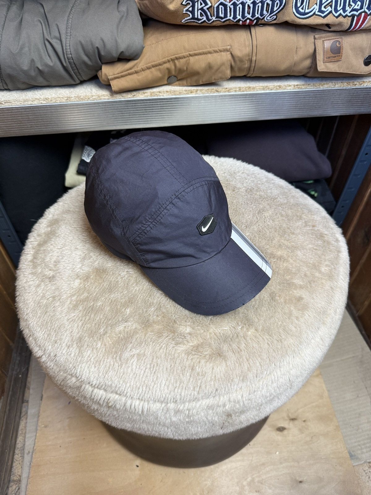 Nike Vintage Nike Nylon Y2K Drill 5 Panel Logo Cap/Hat Size ONE SIZE - 2 Thumbnail