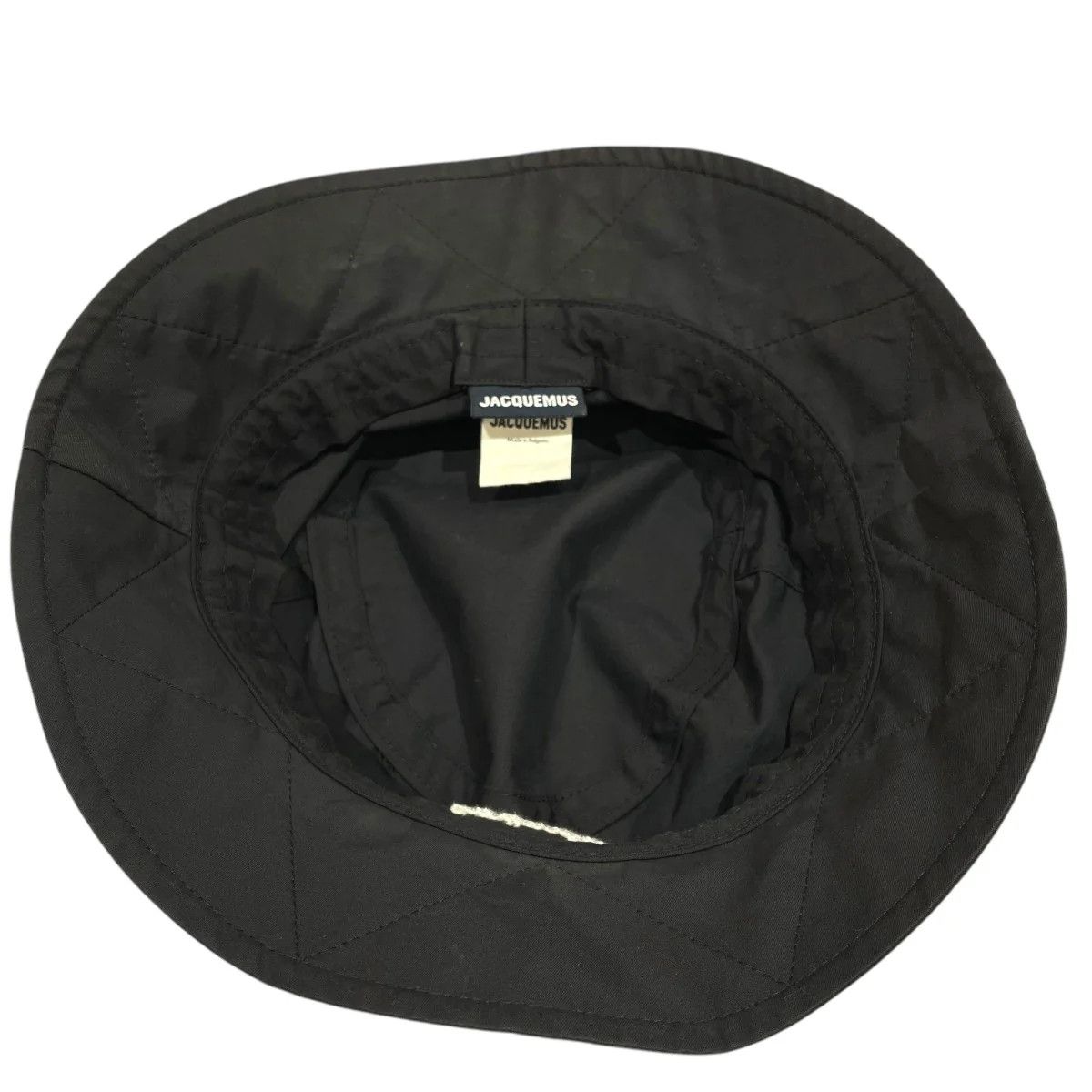 Jacquemus Embroidered Logo Bucket Hat Size ONE SIZE - 3 Thumbnail
