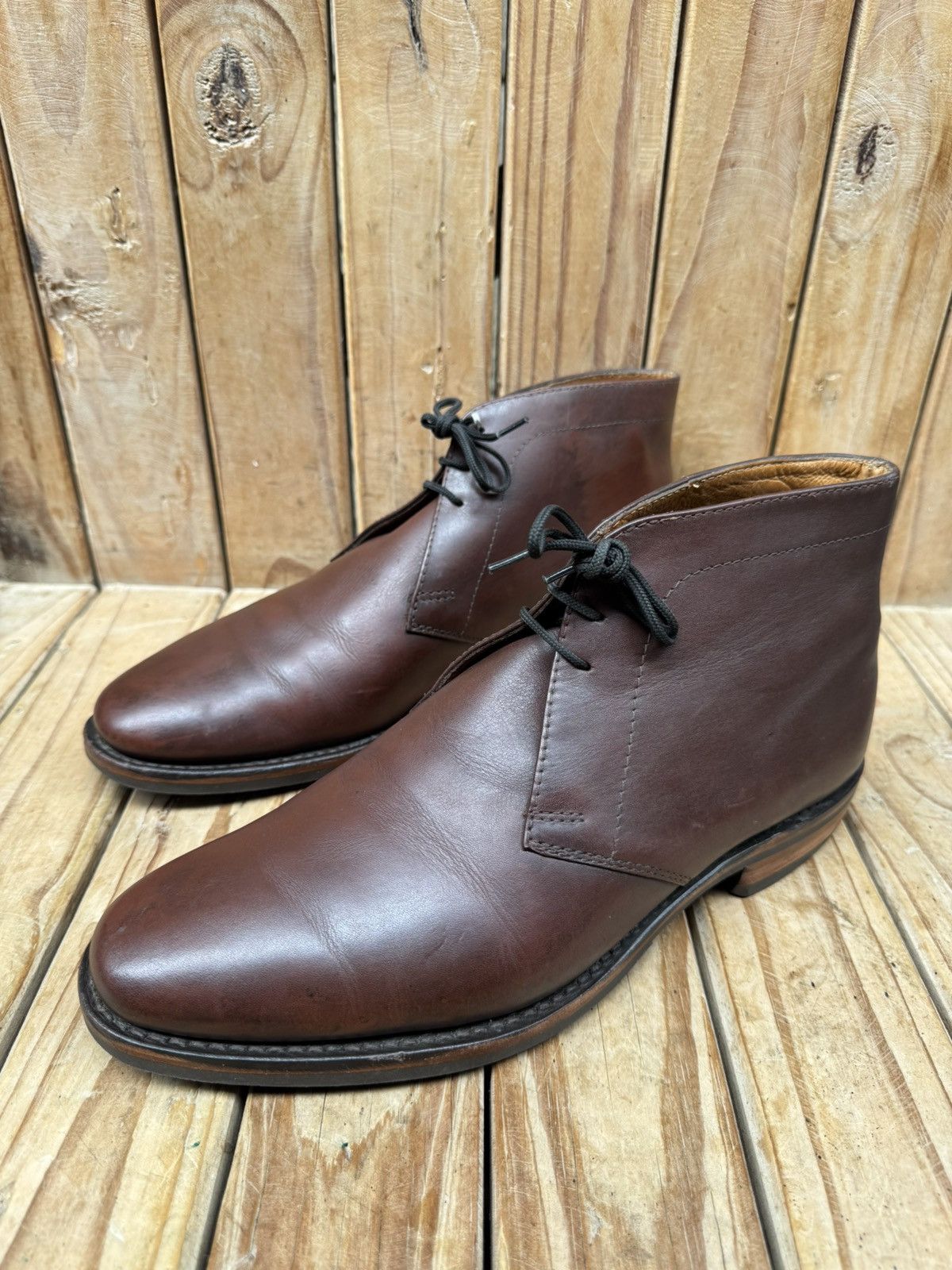 Loake Loake Shoemakers brown Men’s Chukka leather boots US 10 F Size US 10 / EU 43 - 12 Thumbnail