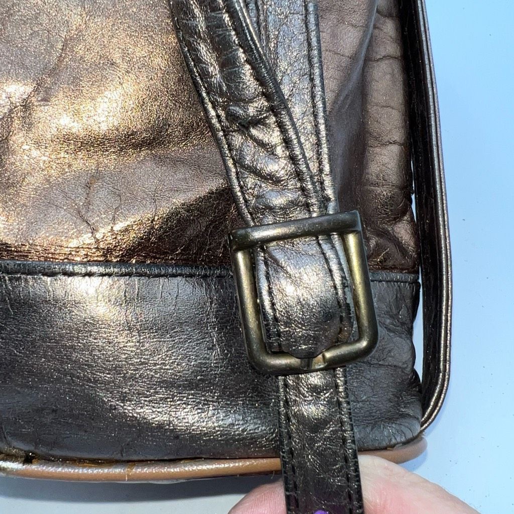 Other Paris Handbags New York Vintage Multiple Metallic Patchwork Bucket Bag Size ONE SIZE - 10 Thumbnail