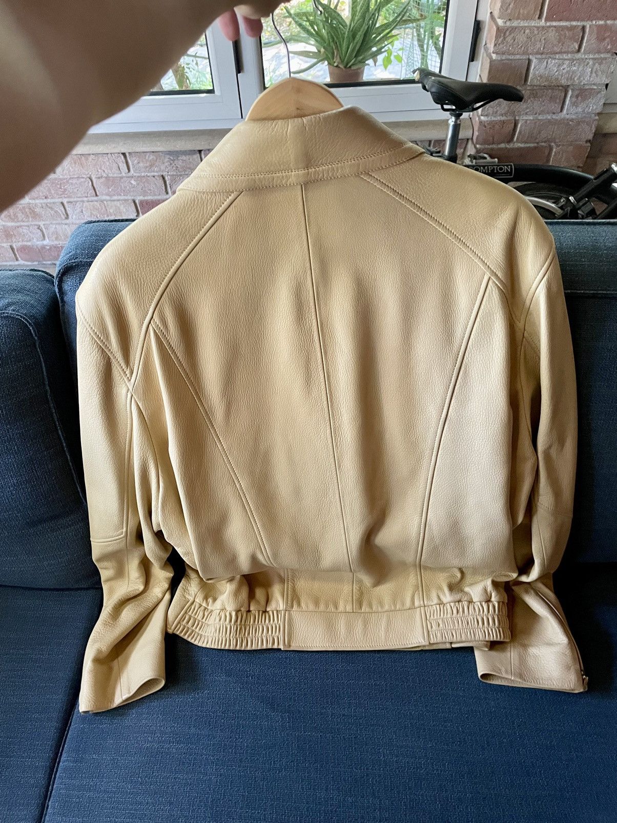 Zilli Zilli Deerskin Leather Bomber Jacket Size US XL / EU 56 / 4 - 6 Thumbnail