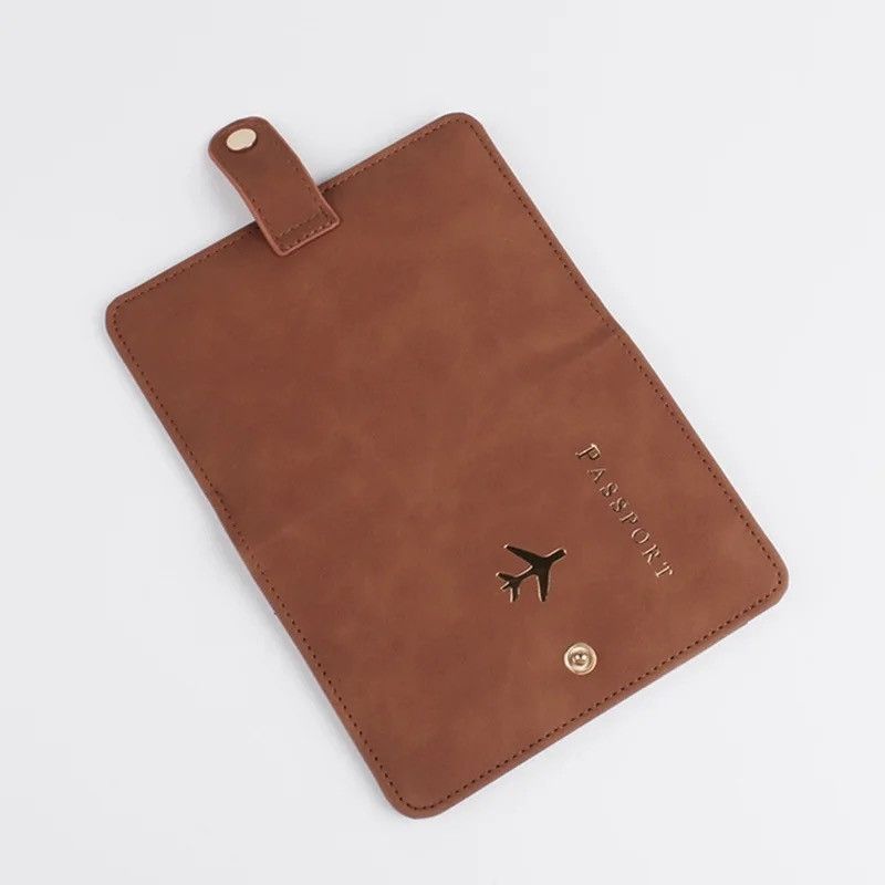 Japanese Brand × Passport Unisex Travel PU Leather Passport / Card Holder Size ONE SIZE - 3 Thumbnail