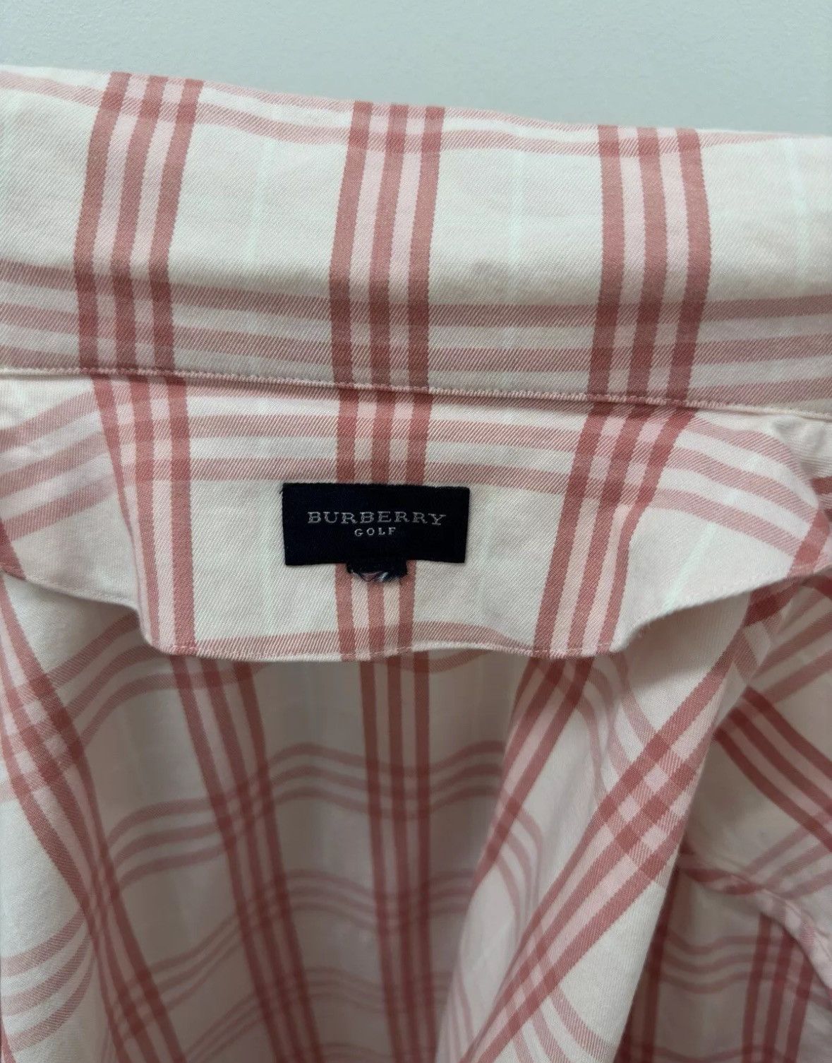 Burberry Vintage Burberry Golf Nova Check Cotton Jacket Pink Zip Size M / US 6-8 / IT 42-44 - 14 Thumbnail