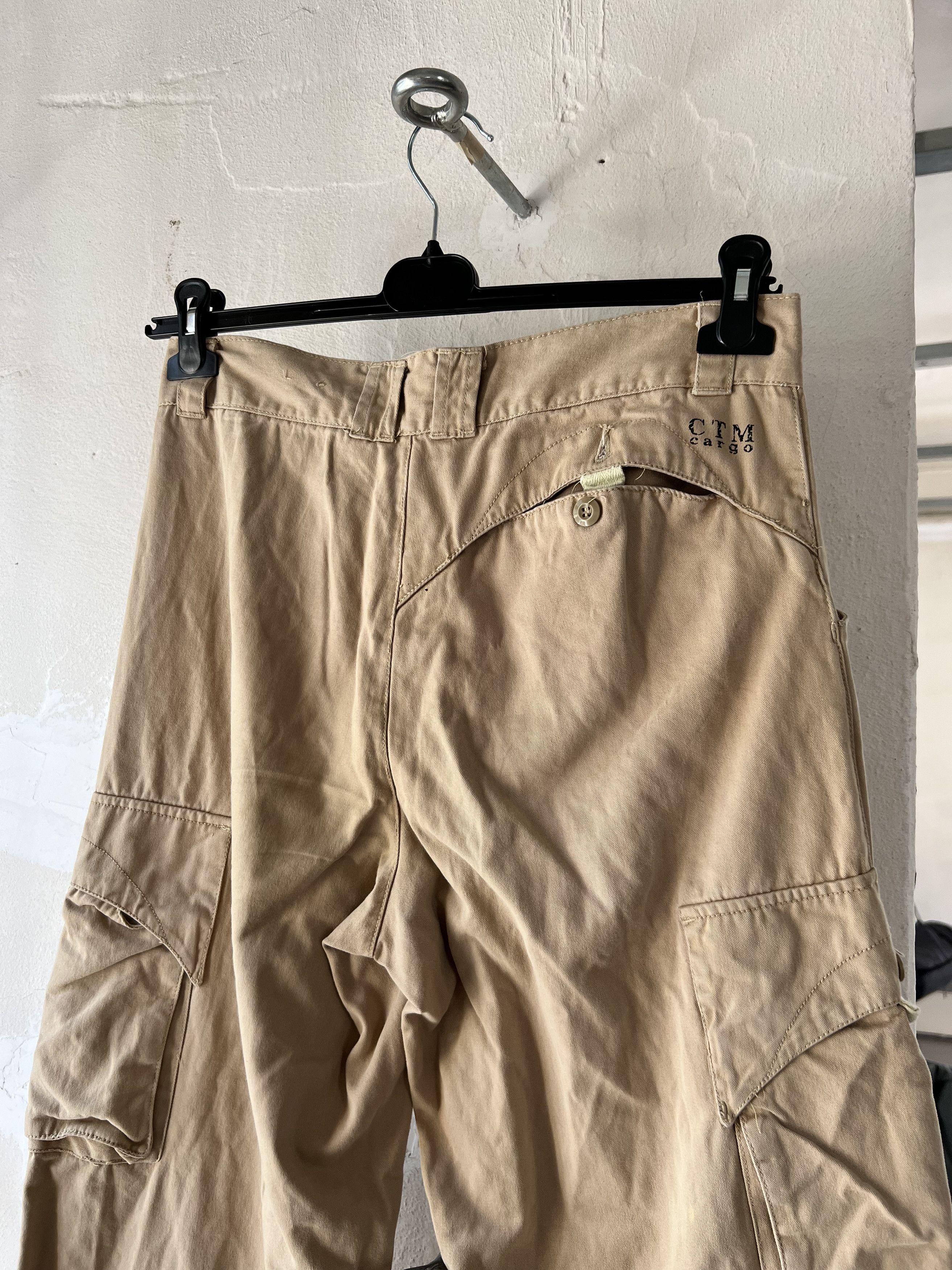 Other Asymmetric Vintage Baggie Cargo Pants 1980s Size US 32 / EU 48 - 4 Thumbnail