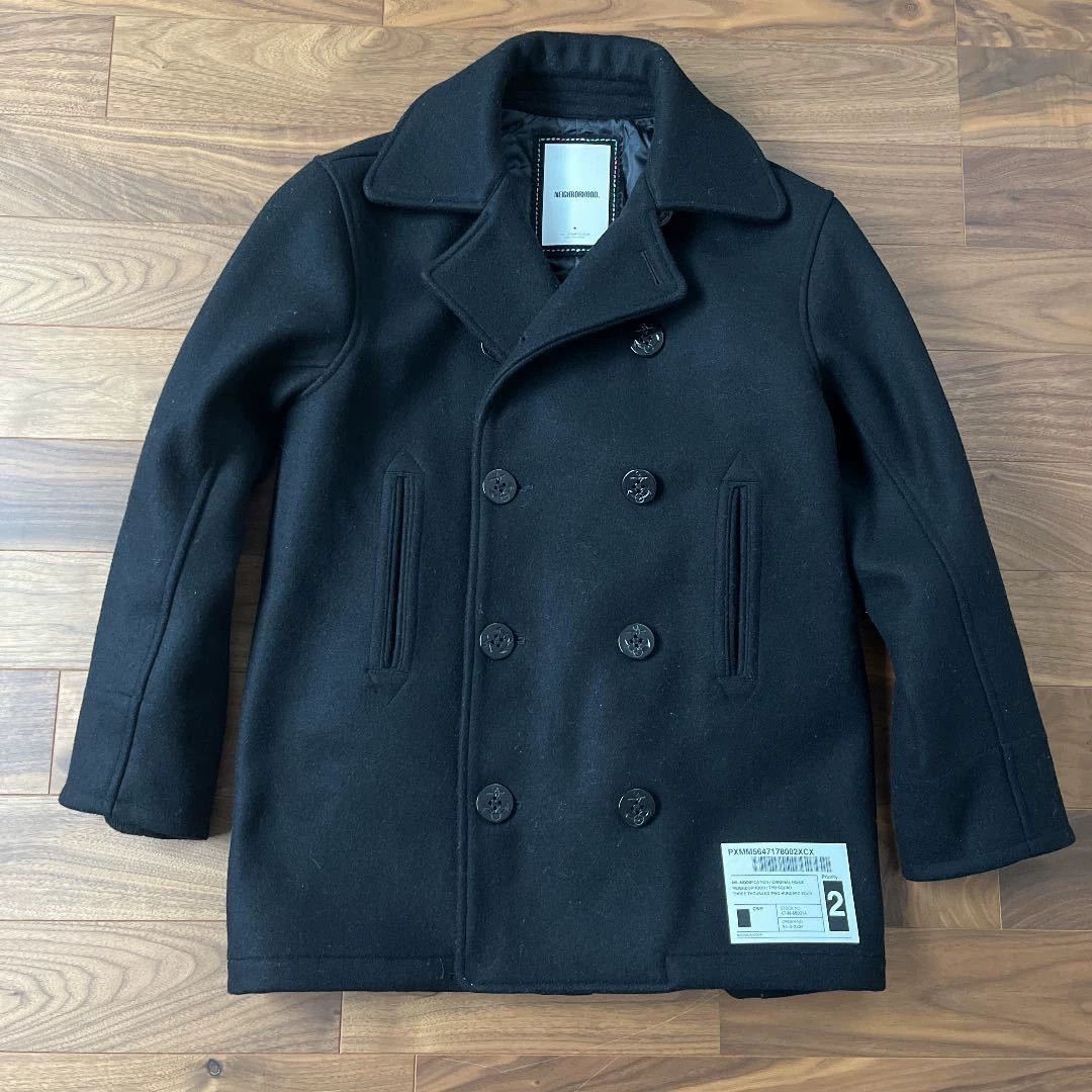 Neighborhood Black Double-Breasted Heavy Coat - Size M Size US M / EU 48-50 / 2 - 3 Thumbnail