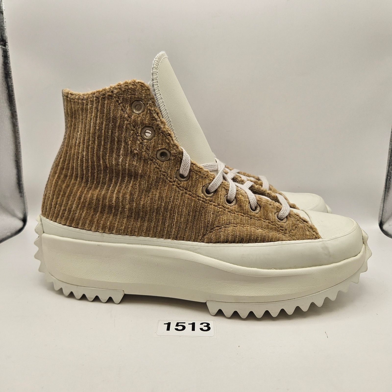 Converse CONVERSE MEN'S 9 RUN STAR HIKE PLATFORM HIGH STRIPED KNIT Size US 9 / EU 42 - 4 Thumbnail