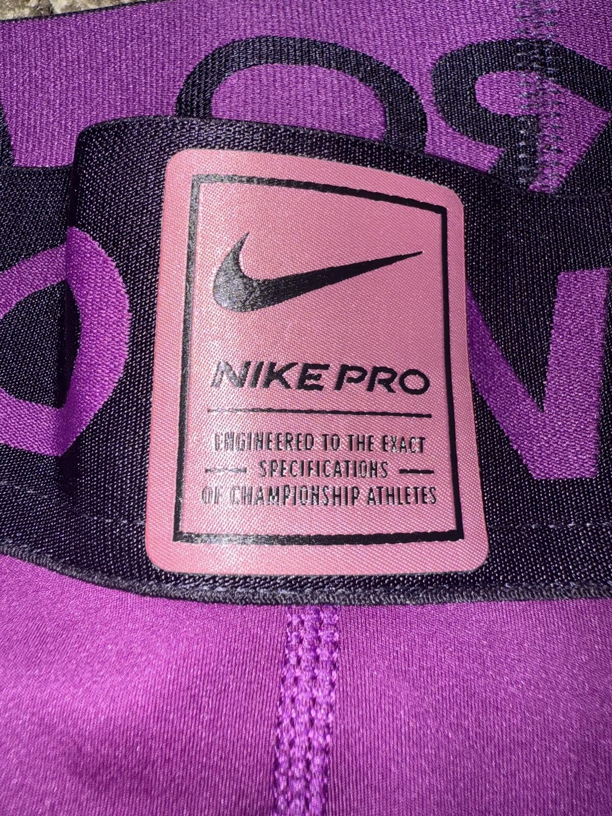 Pokemon Nike Pro Women’s Dri-FIT Graphic Mid-Rise Leggings Sample Size 28" / US 6 / IT 42 - 3 Thumbnail