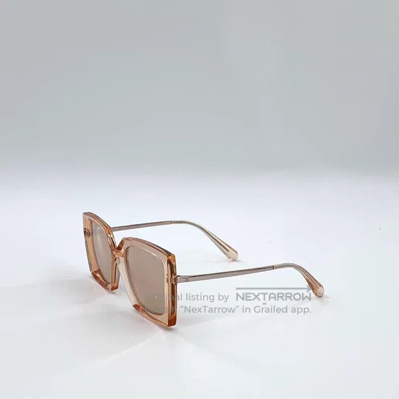 Chanel Chanel Rose gold square frame sunglasses Size ONE SIZE - 1 Thumbnail