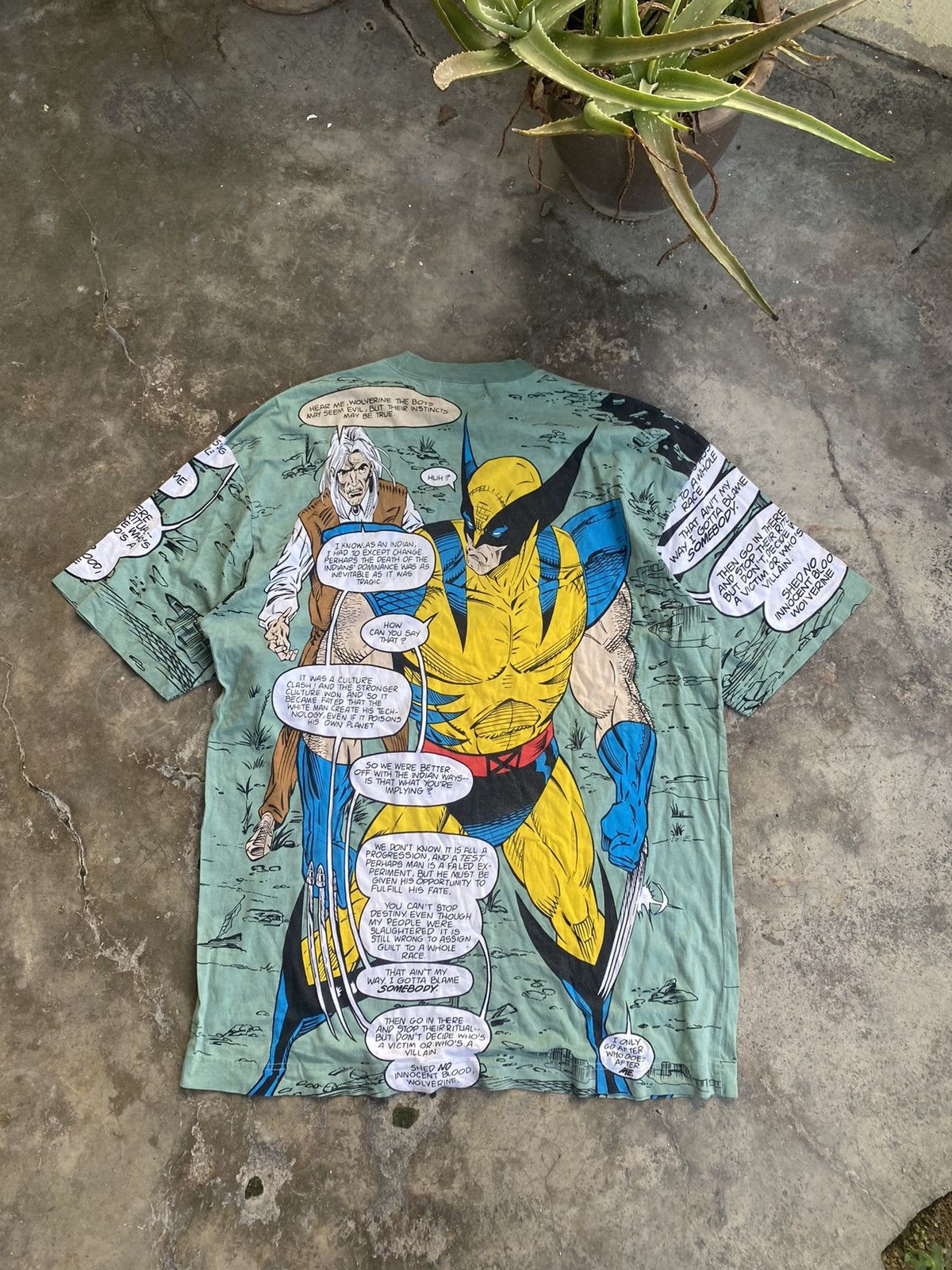 Marvel Comics × Vintage Rare vintage X men overprint Size US XL / EU 56 / 4 - 11 Thumbnail
