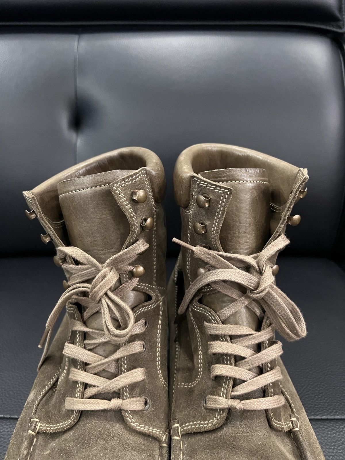 Other n.d.c. made by hand AW09 Suede High-Top Boots Size US 9.5 / EU 42-43 - 8 Thumbnail