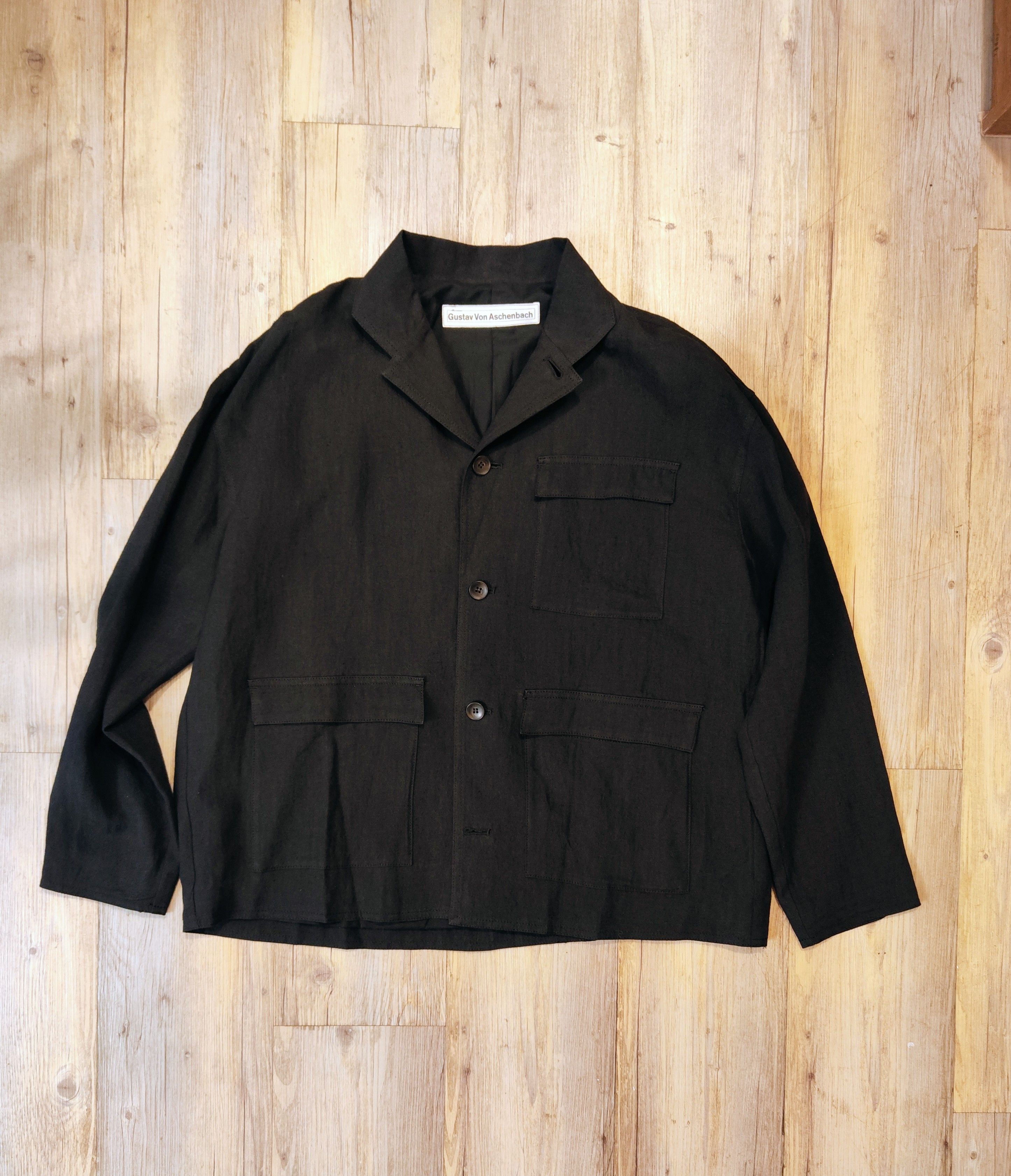 Gustav Von Aschenbach SS18 Linen jacket.Like Paul Harnden or Dries van Notem Size US L / EU 52-54 / 3 - 3 Thumbnail